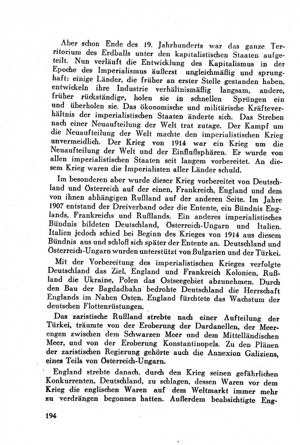 Geschichte der Kommunistischen Partei der Sowjetunion (KPdSU) [Sowjetische Besatzungszone (SBZ) Deutschlands] 1946, Seite 194 (Gesch. KPdSU SBZ Dtl. 1946, S. 194)