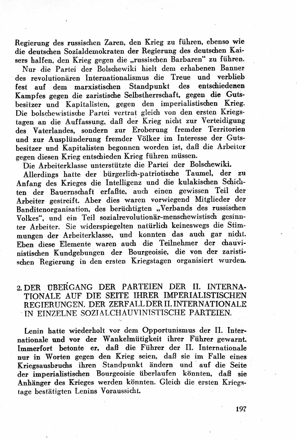 Geschichte der Kommunistischen Partei der Sowjetunion (KPdSU) [Sowjetische Besatzungszone (SBZ) Deutschlands] 1946, Seite 197 (Gesch. KPdSU SBZ Dtl. 1946, S. 197)