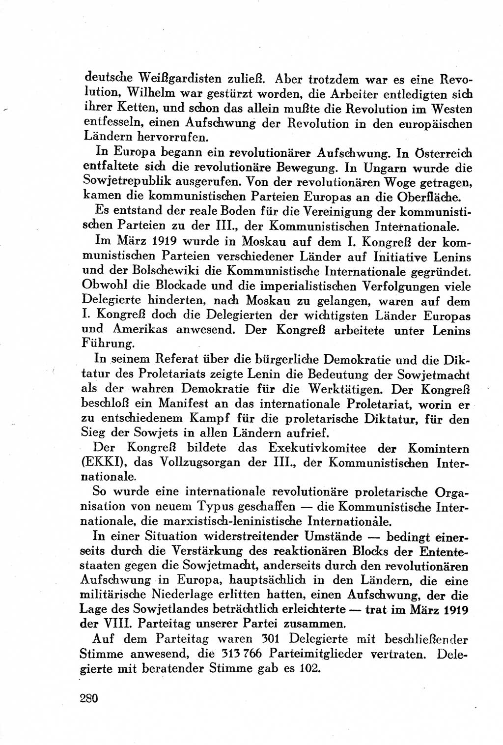 Geschichte der Kommunistischen Partei der Sowjetunion (KPdSU) [Sowjetische Besatzungszone (SBZ) Deutschlands] 1946, Seite 280 (Gesch. KPdSU SBZ Dtl. 1946, S. 280)