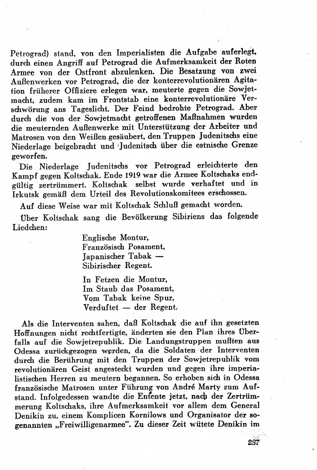 Geschichte der Kommunistischen Partei der Sowjetunion (KPdSU) [Sowjetische Besatzungszone (SBZ) Deutschlands] 1946, Seite 287 (Gesch. KPdSU SBZ Dtl. 1946, S. 287)