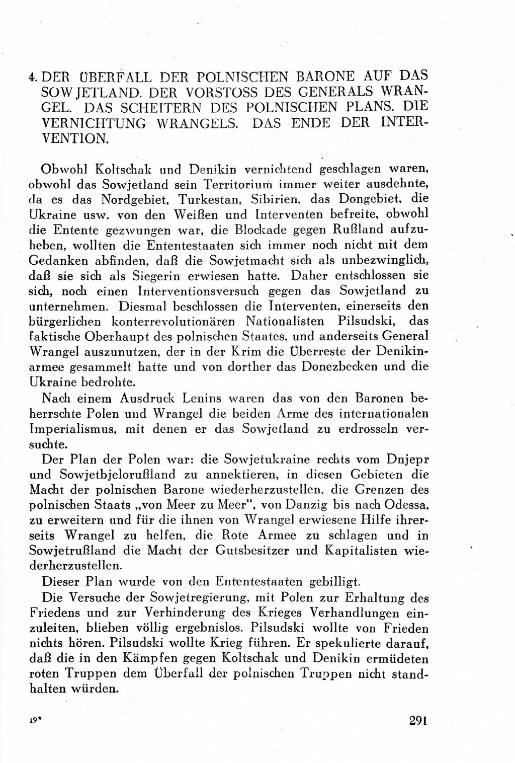 Geschichte der Kommunistischen Partei der Sowjetunion (KPdSU) [Sowjetische Besatzungszone (SBZ) Deutschlands] 1946, Seite 291 (Gesch. KPdSU SBZ Dtl. 1946, S. 291)