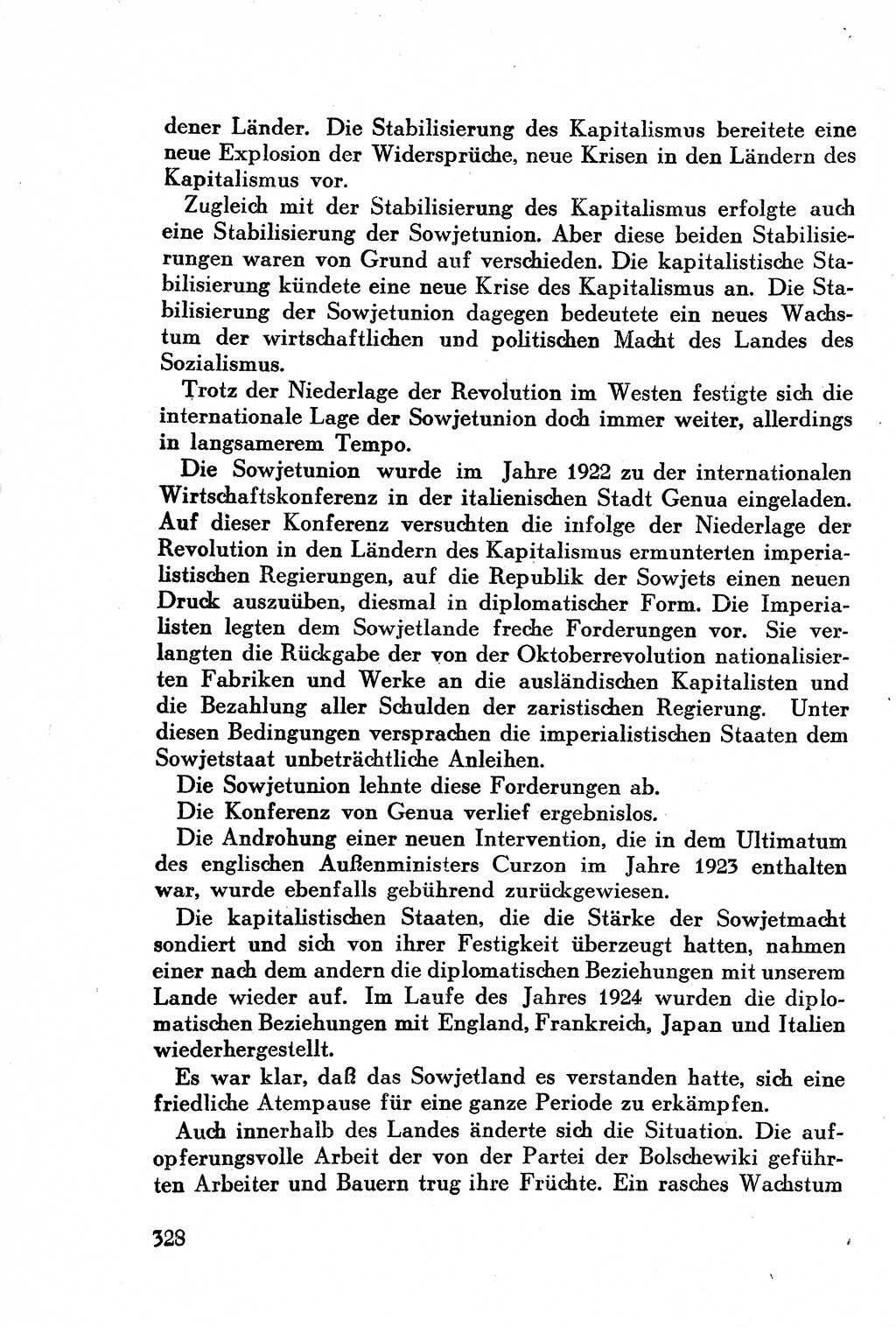 Geschichte der Kommunistischen Partei der Sowjetunion (KPdSU) [Sowjetische Besatzungszone (SBZ) Deutschlands] 1946, Seite 328 (Gesch. KPdSU SBZ Dtl. 1946, S. 328)