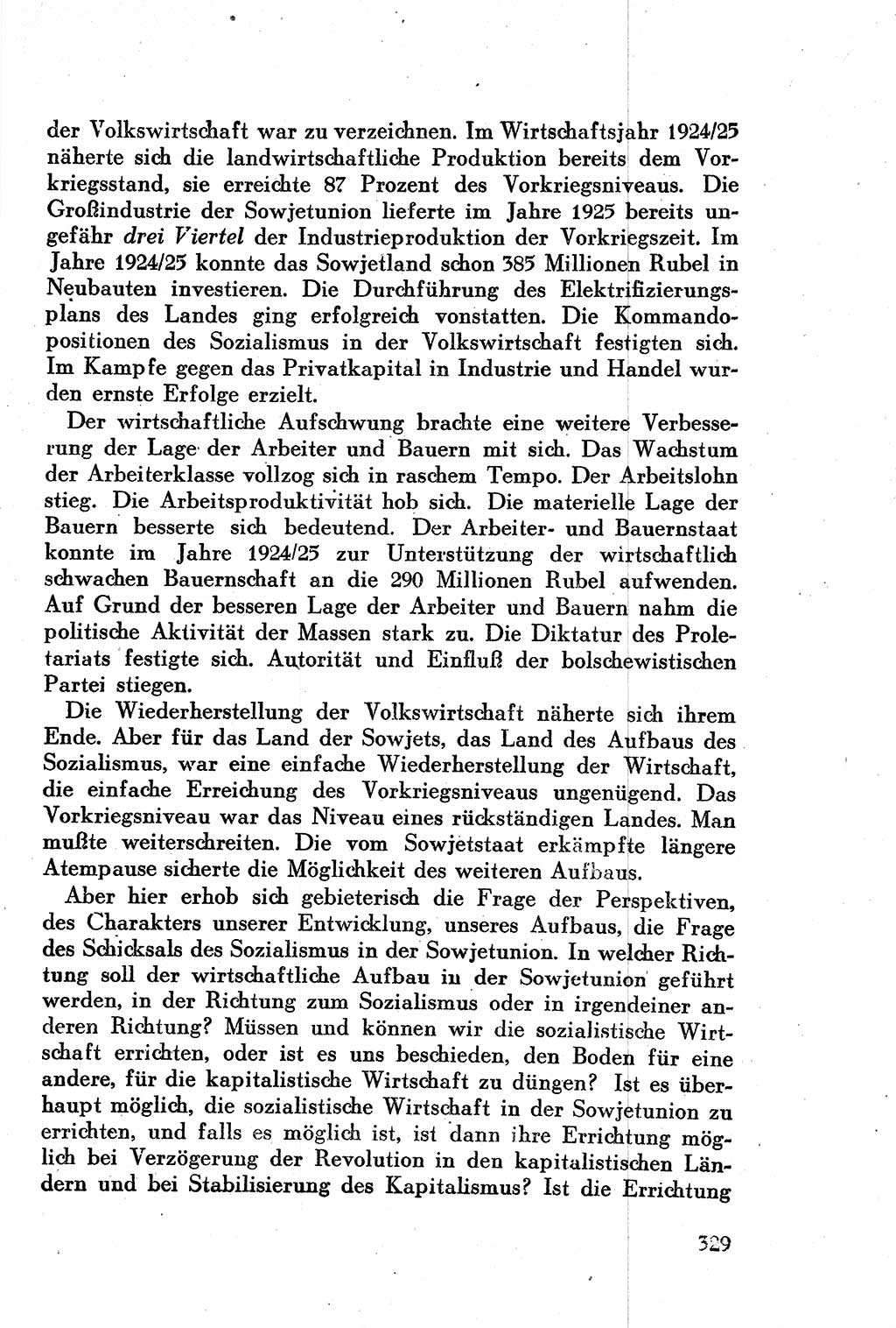 Geschichte der Kommunistischen Partei der Sowjetunion (KPdSU) [Sowjetische Besatzungszone (SBZ) Deutschlands] 1946, Seite 329 (Gesch. KPdSU SBZ Dtl. 1946, S. 329)