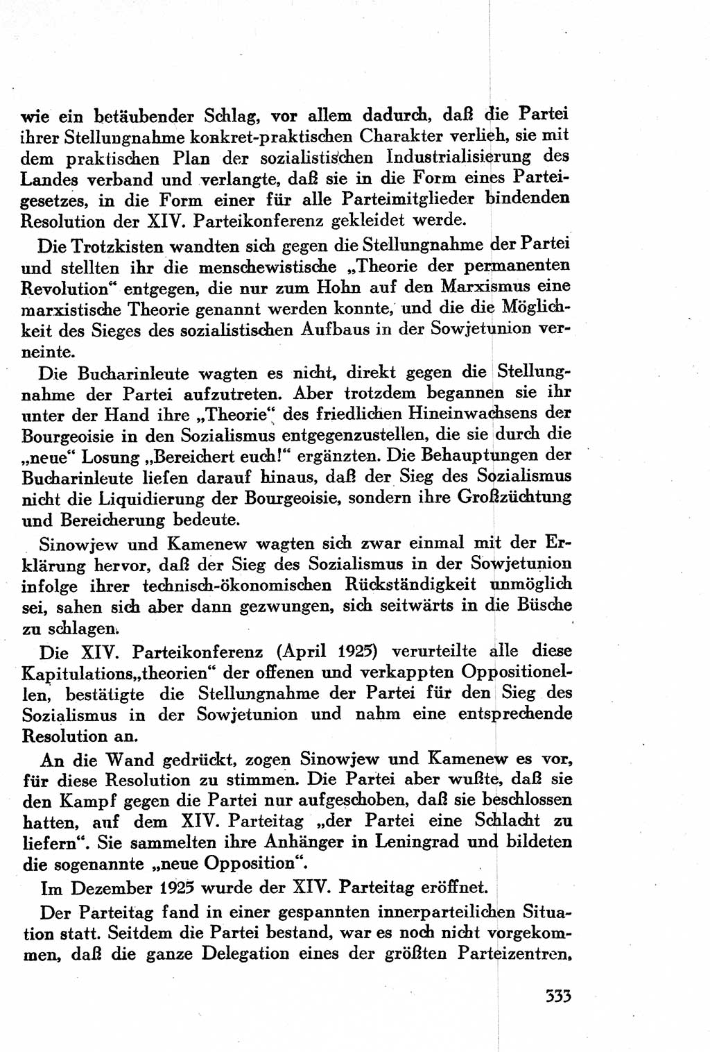 Geschichte der Kommunistischen Partei der Sowjetunion (KPdSU) [Sowjetische Besatzungszone (SBZ) Deutschlands] 1946, Seite 333 (Gesch. KPdSU SBZ Dtl. 1946, S. 333)