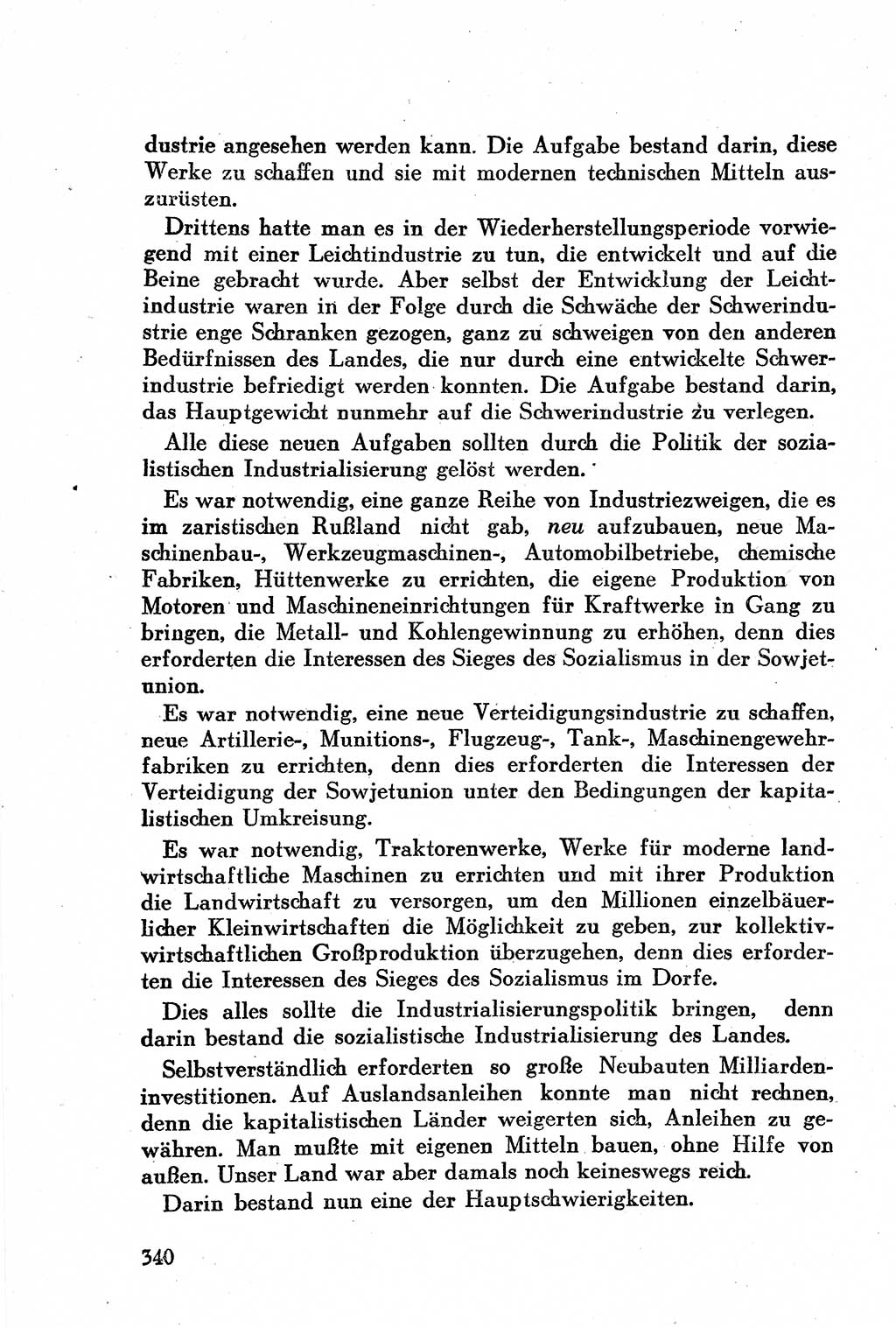 Geschichte der Kommunistischen Partei der Sowjetunion (KPdSU) [Sowjetische Besatzungszone (SBZ) Deutschlands] 1946, Seite 340 (Gesch. KPdSU SBZ Dtl. 1946, S. 340)