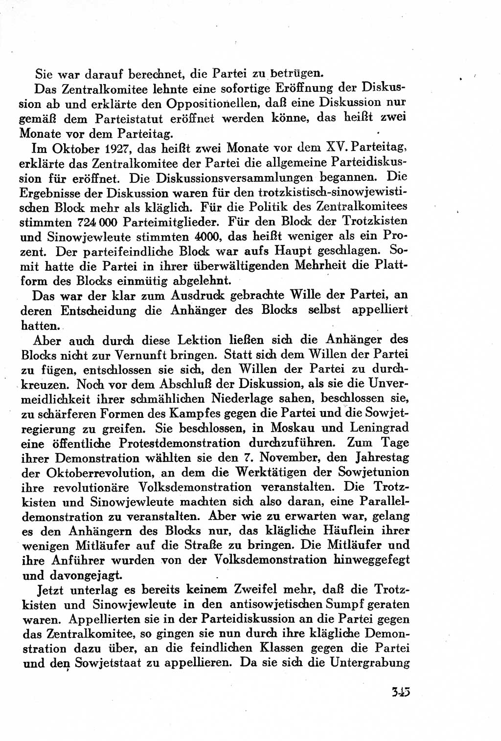 Geschichte der Kommunistischen Partei der Sowjetunion (KPdSU) [Sowjetische Besatzungszone (SBZ) Deutschlands] 1946, Seite 345 (Gesch. KPdSU SBZ Dtl. 1946, S. 345)