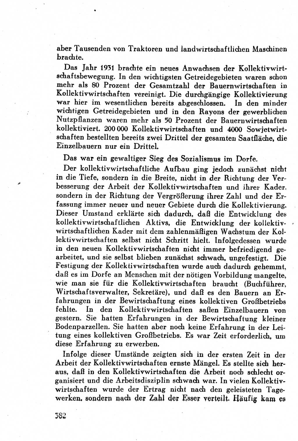 Geschichte der Kommunistischen Partei der Sowjetunion (KPdSU) [Sowjetische Besatzungszone (SBZ) Deutschlands] 1946, Seite 382 (Gesch. KPdSU SBZ Dtl. 1946, S. 382)