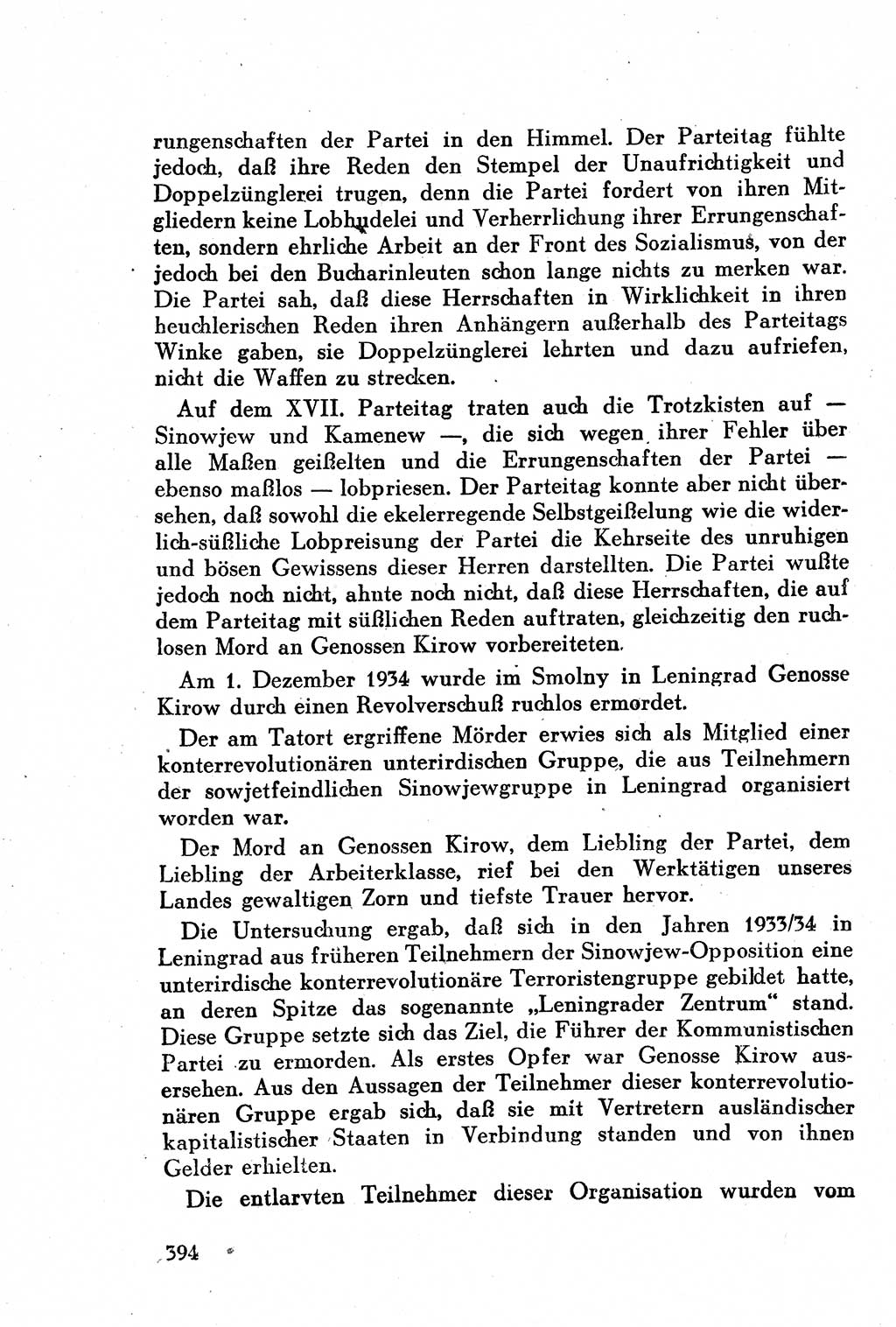 Geschichte der Kommunistischen Partei der Sowjetunion (KPdSU) [Sowjetische Besatzungszone (SBZ) Deutschlands] 1946, Seite 394 (Gesch. KPdSU SBZ Dtl. 1946, S. 394)