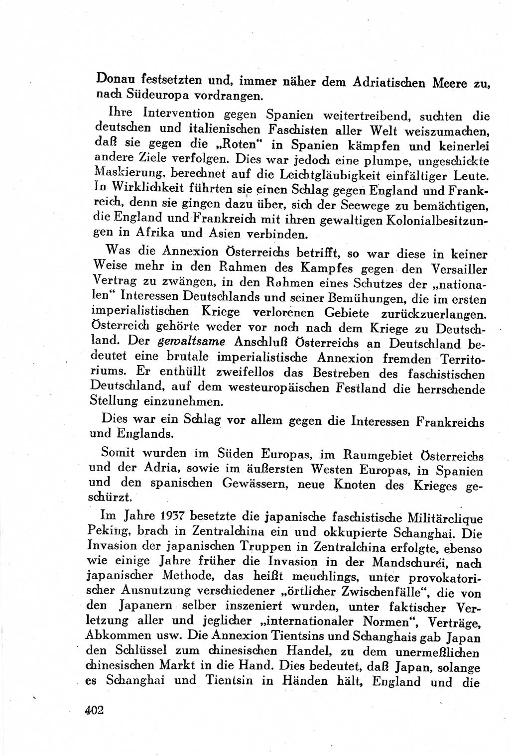 Geschichte der Kommunistischen Partei der Sowjetunion (KPdSU) [Sowjetische Besatzungszone (SBZ) Deutschlands] 1946, Seite 402 (Gesch. KPdSU SBZ Dtl. 1946, S. 402)
