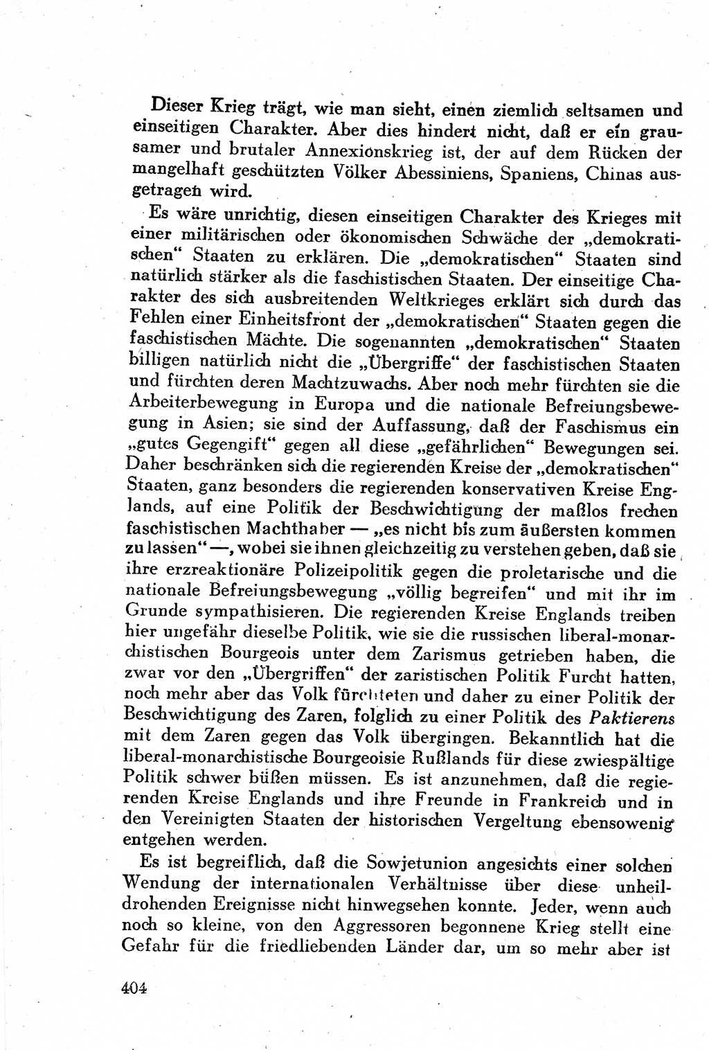 Geschichte der Kommunistischen Partei der Sowjetunion (KPdSU) [Sowjetische Besatzungszone (SBZ) Deutschlands] 1946, Seite 404 (Gesch. KPdSU SBZ Dtl. 1946, S. 404)