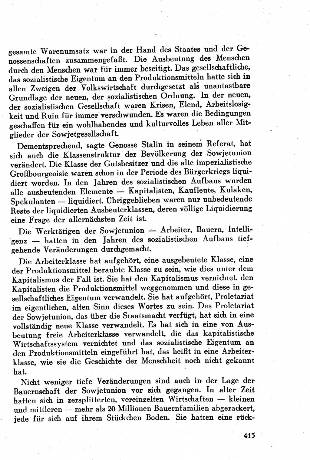 Geschichte der Kommunistischen Partei der Sowjetunion (KPdSU) [Sowjetische Besatzungszone (SBZ) Deutschlands] 1946, Seite 415 (Gesch. KPdSU SBZ Dtl. 1946, S. 415)