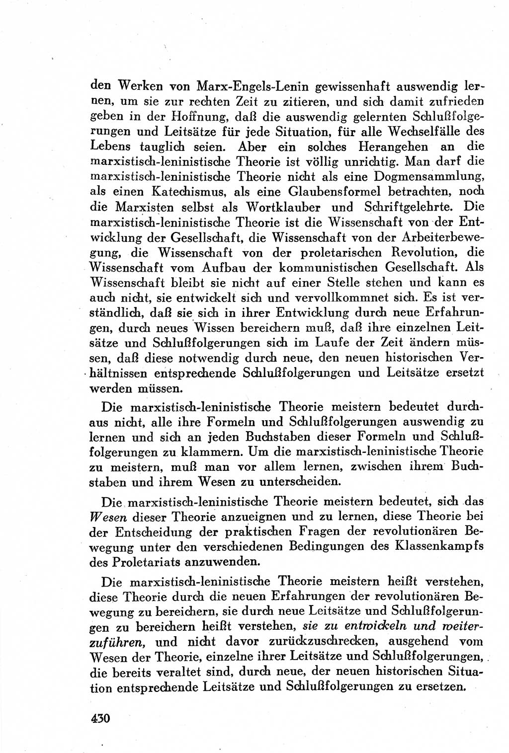 Geschichte der Kommunistischen Partei der Sowjetunion (KPdSU) [Sowjetische Besatzungszone (SBZ) Deutschlands] 1946, Seite 430 (Gesch. KPdSU SBZ Dtl. 1946, S. 430)