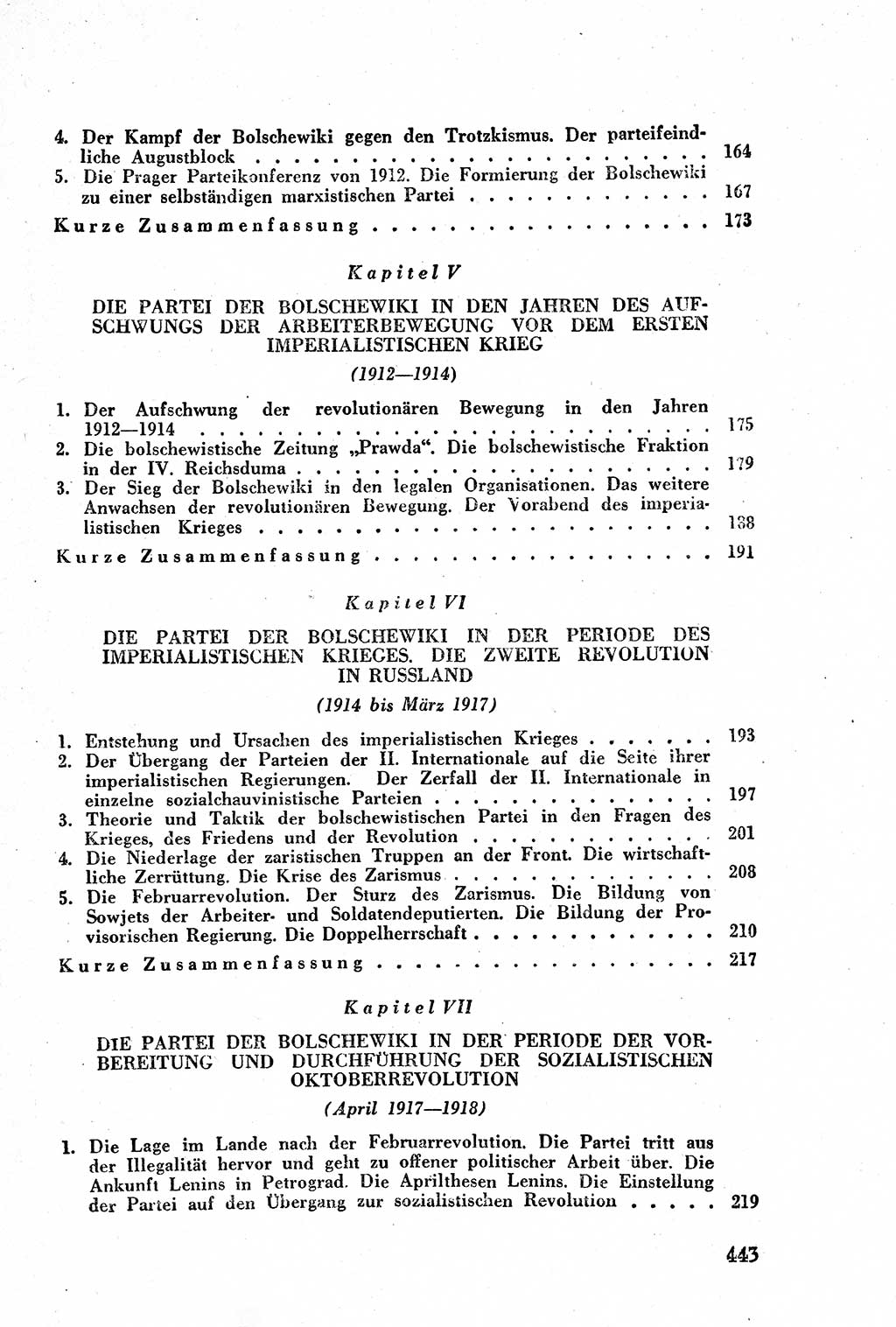 Geschichte der Kommunistischen Partei der Sowjetunion (KPdSU) [Sowjetische Besatzungszone (SBZ) Deutschlands] 1946, Seite 443 (Gesch. KPdSU SBZ Dtl. 1946, S. 443)