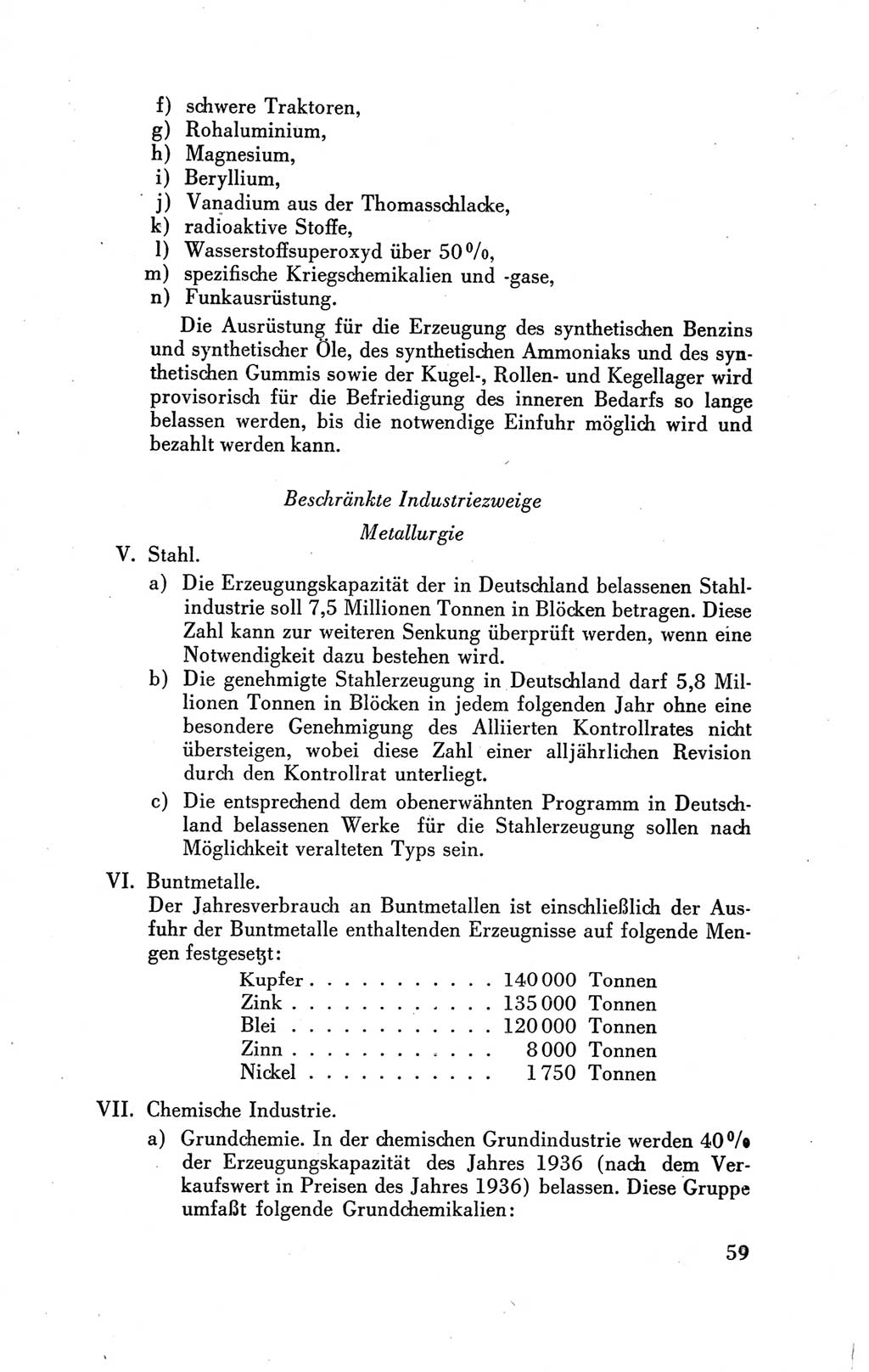 Der Alliierte Kontrollrat für Deutschland - Die Alliierte Kommandantur der Stadt Berlin, Kommuniqués, Gesetze, Direktiven, Befehle, Anordnungen, Sammelheft 2 1946, Seite 59 (AKR Dtl., All. Kdtr. Bln., 1946, S. 59)