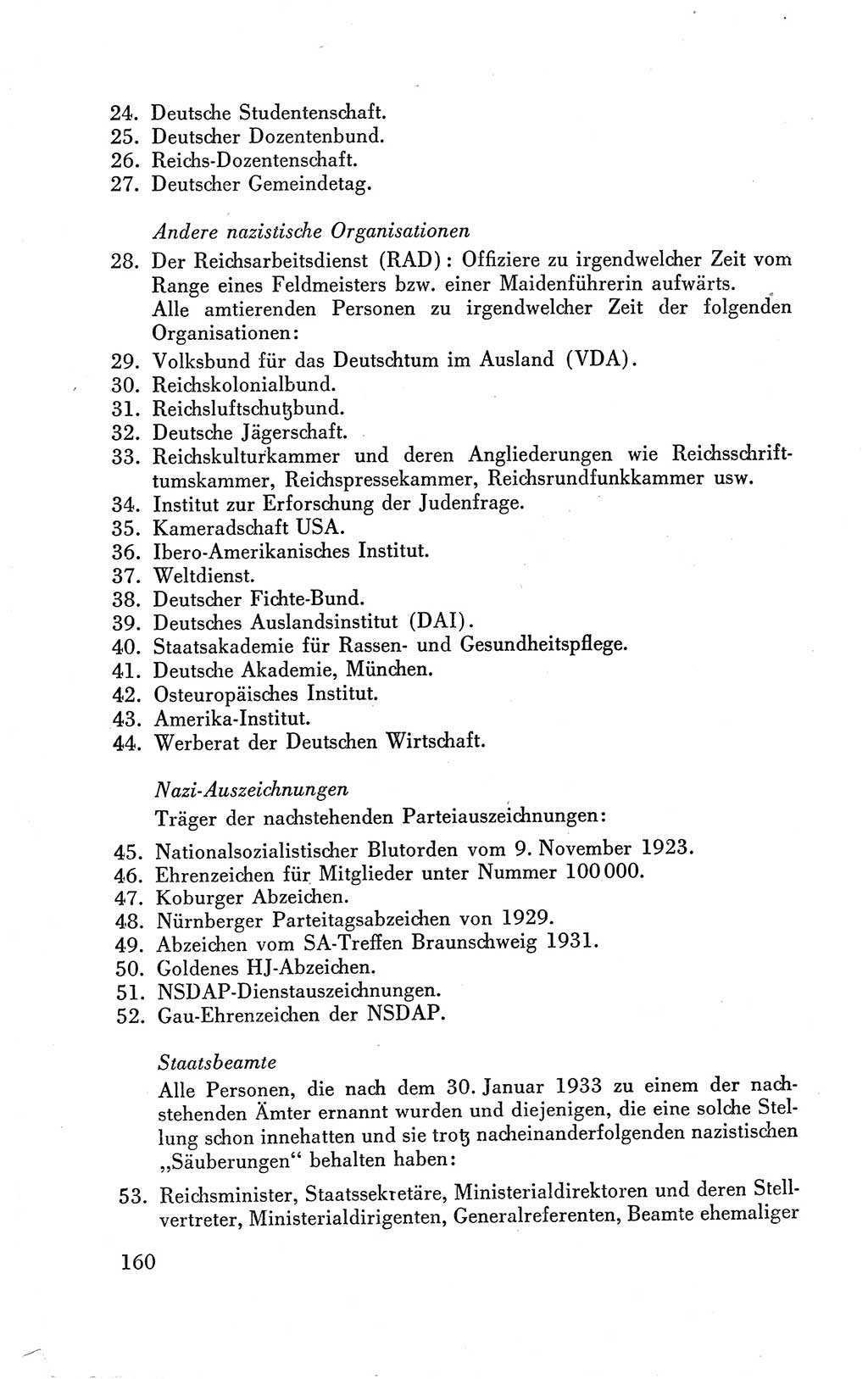 Der Alliierte Kontrollrat für Deutschland - Die Alliierte Kommandantur der Stadt Berlin, Kommuniqués, Gesetze, Direktiven, Befehle, Anordnungen, Sammelheft 2 1946, Seite 160 (AKR Dtl., All. Kdtr. Bln., 1946, S. 160)