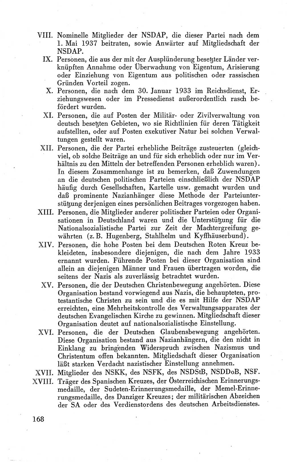 Der Alliierte Kontrollrat für Deutschland - Die Alliierte Kommandantur der Stadt Berlin, Kommuniqués, Gesetze, Direktiven, Befehle, Anordnungen, Sammelheft 2 1946, Seite 168 (AKR Dtl., All. Kdtr. Bln., 1946, S. 168)