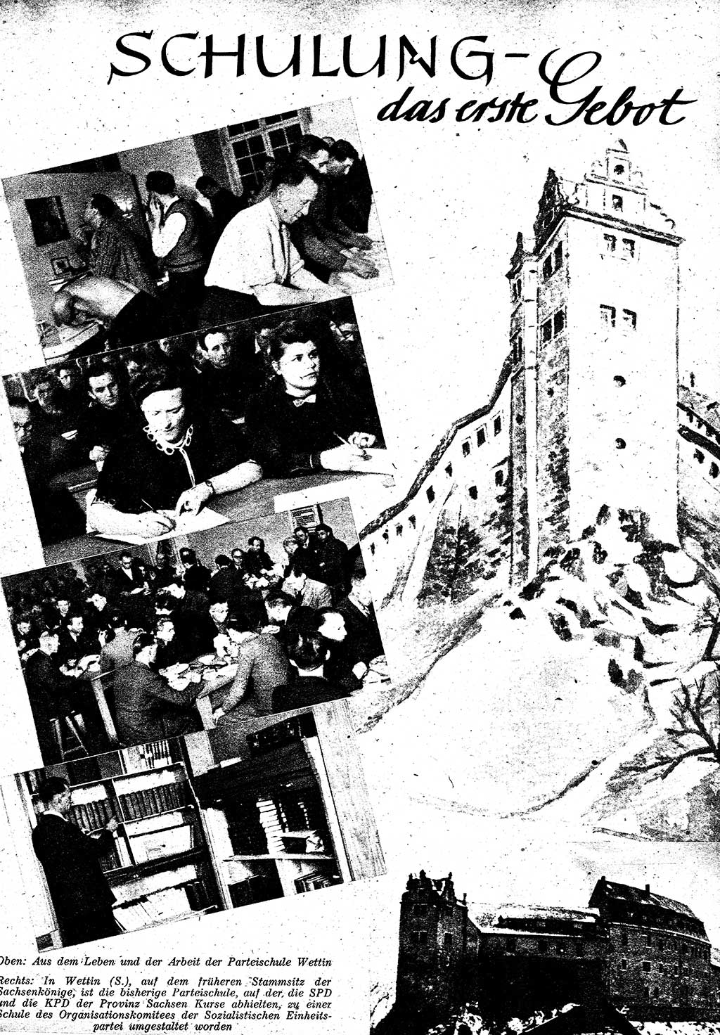 Neuer Weg (NW), Monatsschrift für aktuelle Fragen der Arbeiterbewegung [Zentralkomitee (ZK) Kommunistische Partei Deutschlands (KPD), Sozialistische Einheitspartei Deutschlands (SED)], 1. Jahrgang [Sowjetische Besatzungszone (SBZ) Deutschlands] 1946, Heft 2/31 (NW ZK KPD SED SBZ Dtl. 1946, H. 2/31)