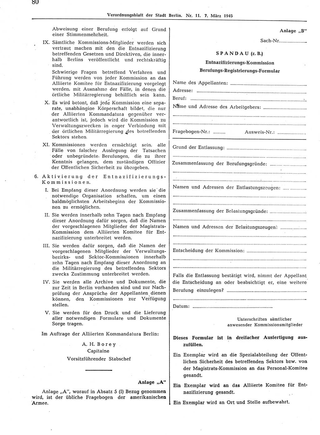 Verordnungsblatt (VOBl.) der Stadt Berlin, für Groß-Berlin 1946, Seite 80 (VOBl. Bln. 1946, S. 80)