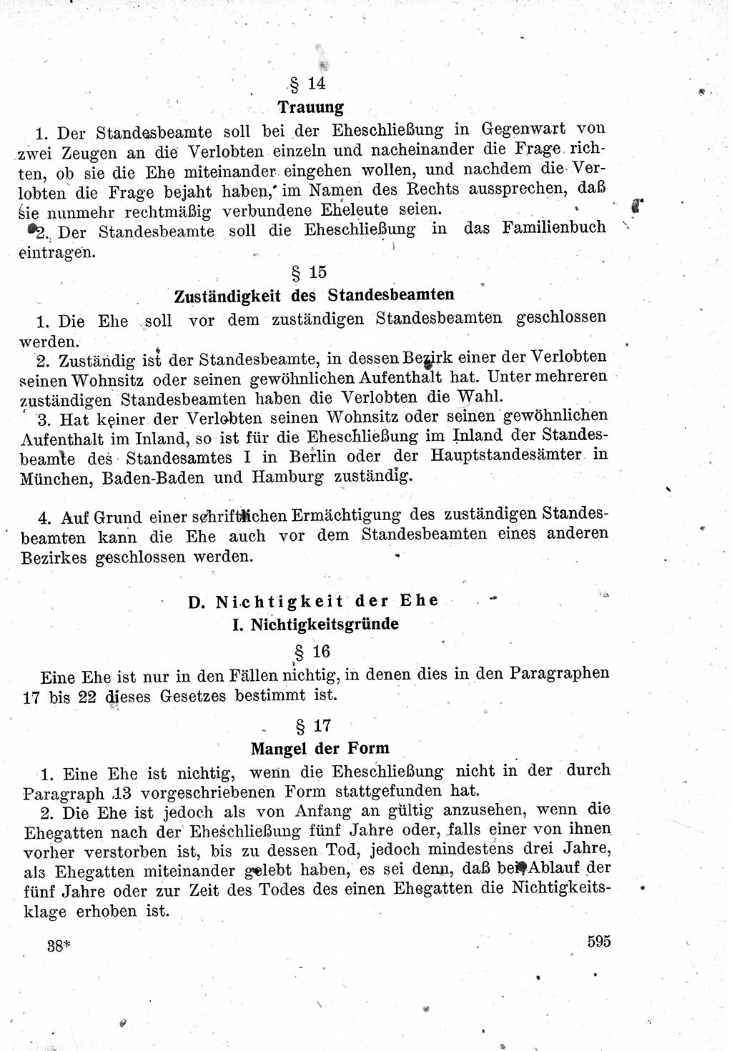 Das Recht der Besatzungsmacht (Deutschland), Proklamationen, Deklerationen, Verordnungen, Gesetze und Bekanntmachungen 1947, Seite 595 (R. Bes. Dtl. 1947, S. 595)