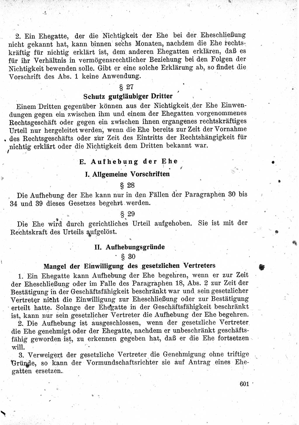 Das Recht der Besatzungsmacht (Deutschland), Proklamationen, Deklerationen, Verordnungen, Gesetze und Bekanntmachungen 1947, Seite 601 (R. Bes. Dtl. 1947, S. 601)