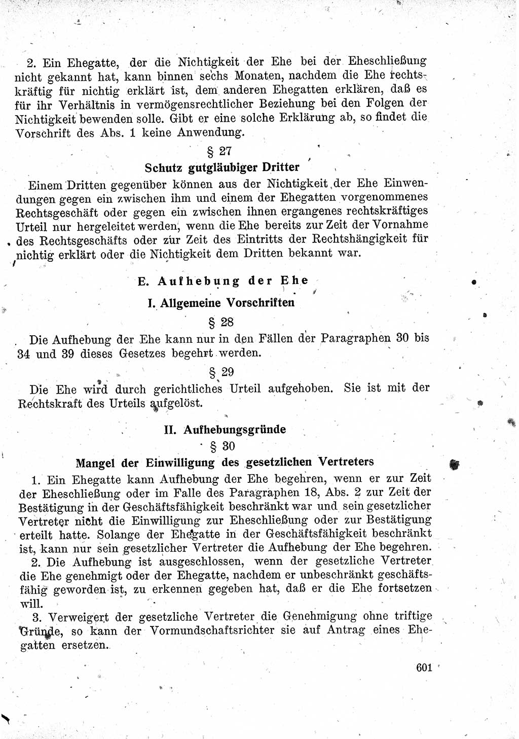 Das Recht der Besatzungsmacht (Deutschland), Proklamationen, Deklerationen, Verordnungen, Gesetze und Bekanntmachungen 1947, Seite 601 (R. Bes. Dtl. 1947, S. 601)