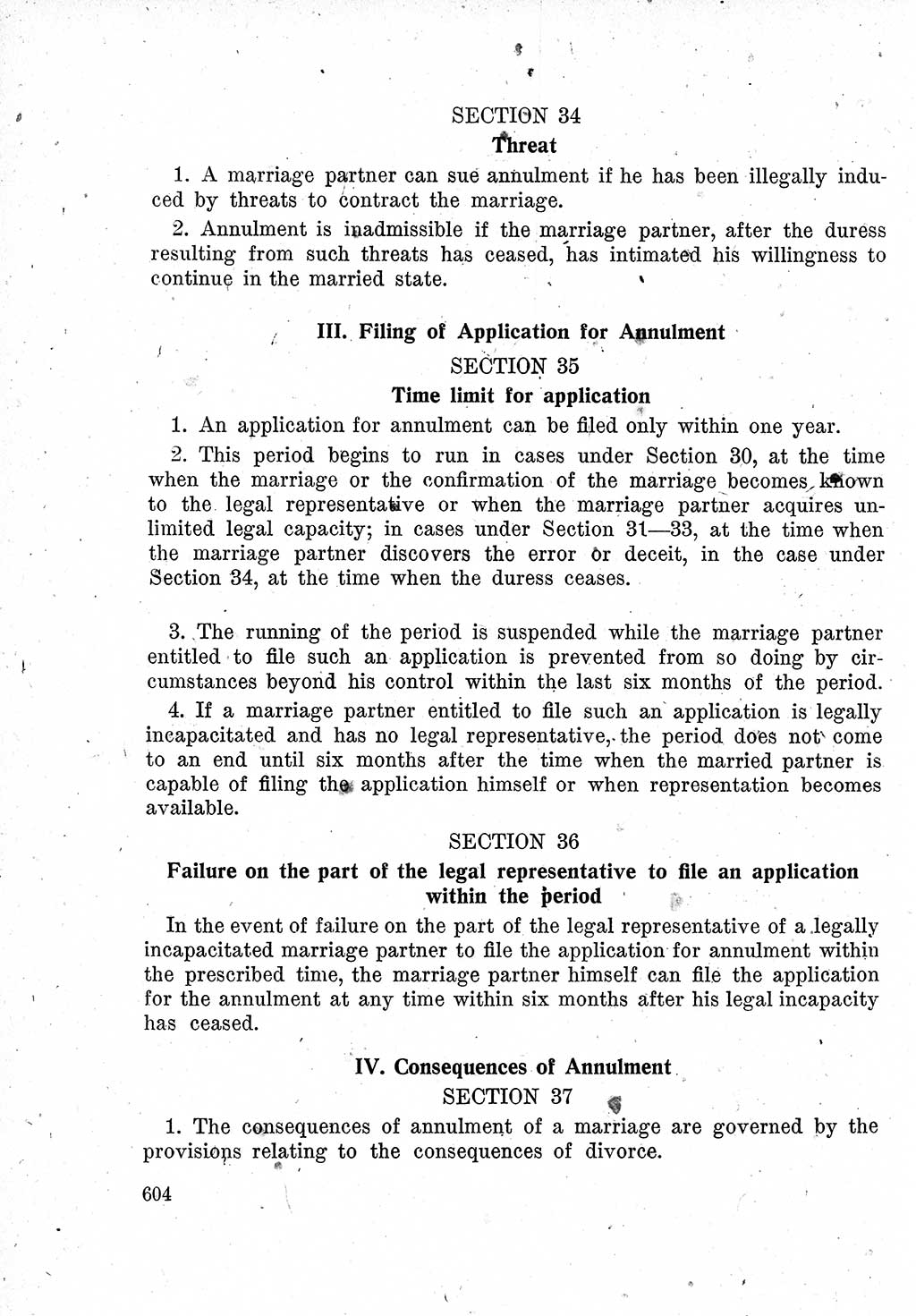 Das Recht der Besatzungsmacht (Deutschland), Proklamationen, Deklerationen, Verordnungen, Gesetze und Bekanntmachungen 1947, Seite 604 (R. Bes. Dtl. 1947, S. 604)