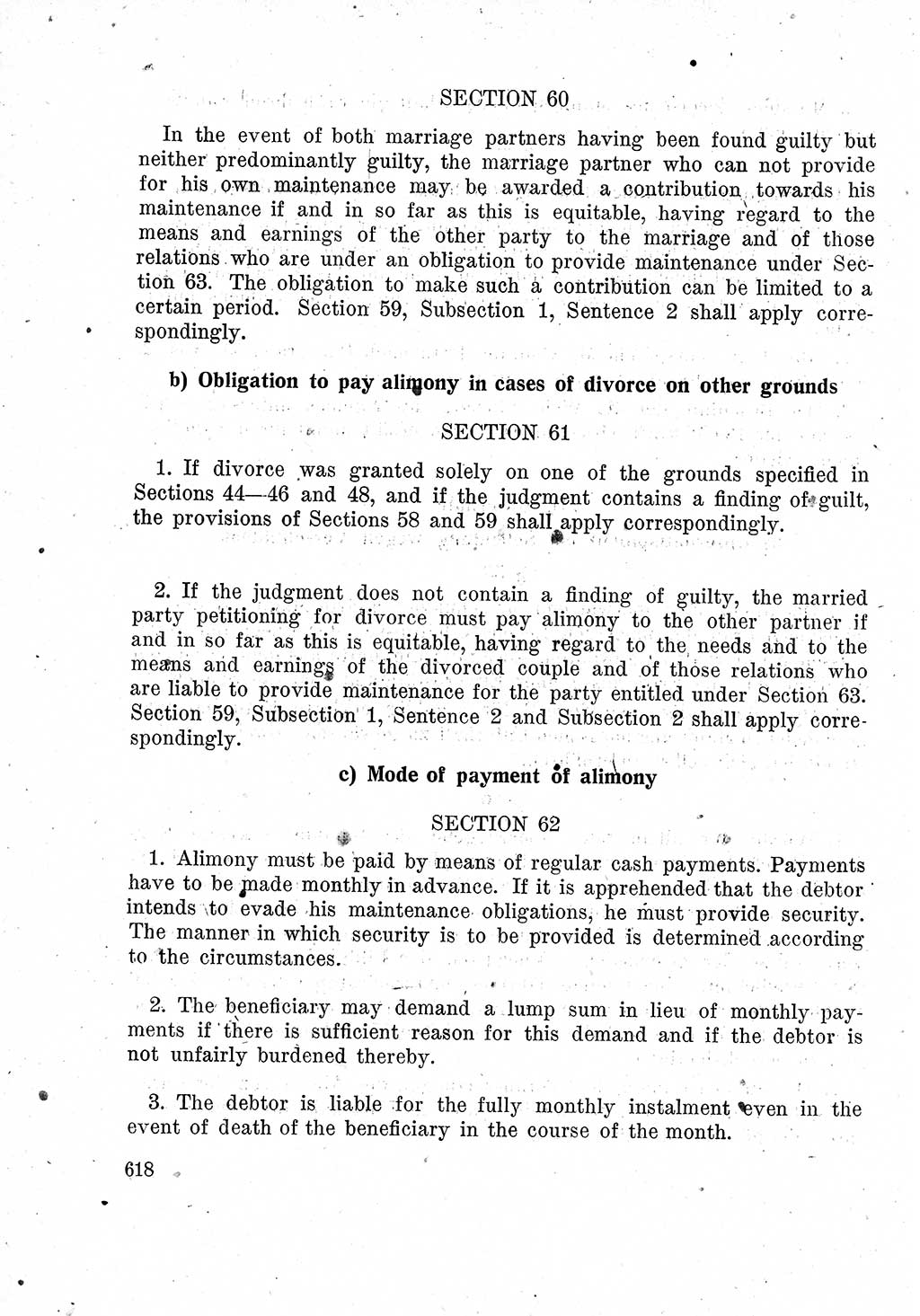 Das Recht der Besatzungsmacht (Deutschland), Proklamationen, Deklerationen, Verordnungen, Gesetze und Bekanntmachungen 1947, Seite 618 (R. Bes. Dtl. 1947, S. 618)