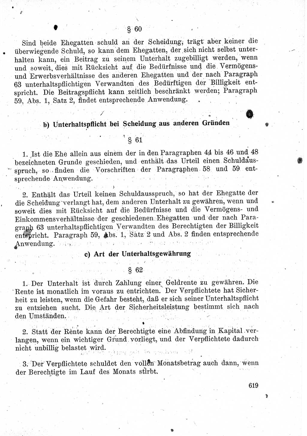 Das Recht der Besatzungsmacht (Deutschland), Proklamationen, Deklerationen, Verordnungen, Gesetze und Bekanntmachungen 1947, Seite 619 (R. Bes. Dtl. 1947, S. 619)