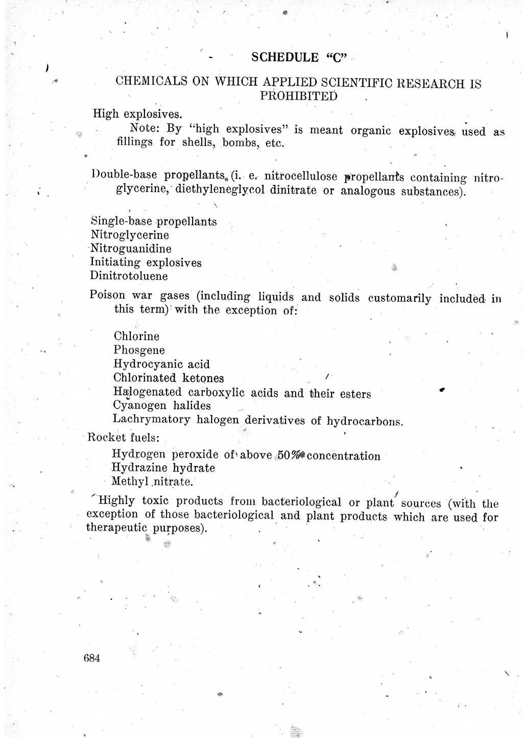 Das Recht der Besatzungsmacht (Deutschland), Proklamationen, Deklerationen, Verordnungen, Gesetze und Bekanntmachungen 1947, Seite 684 (R. Bes. Dtl. 1947, S. 684)