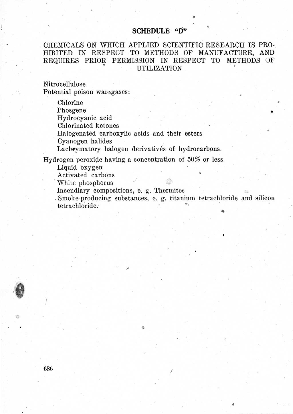 Das Recht der Besatzungsmacht (Deutschland), Proklamationen, Deklerationen, Verordnungen, Gesetze und Bekanntmachungen 1947, Seite 686 (R. Bes. Dtl. 1947, S. 686)