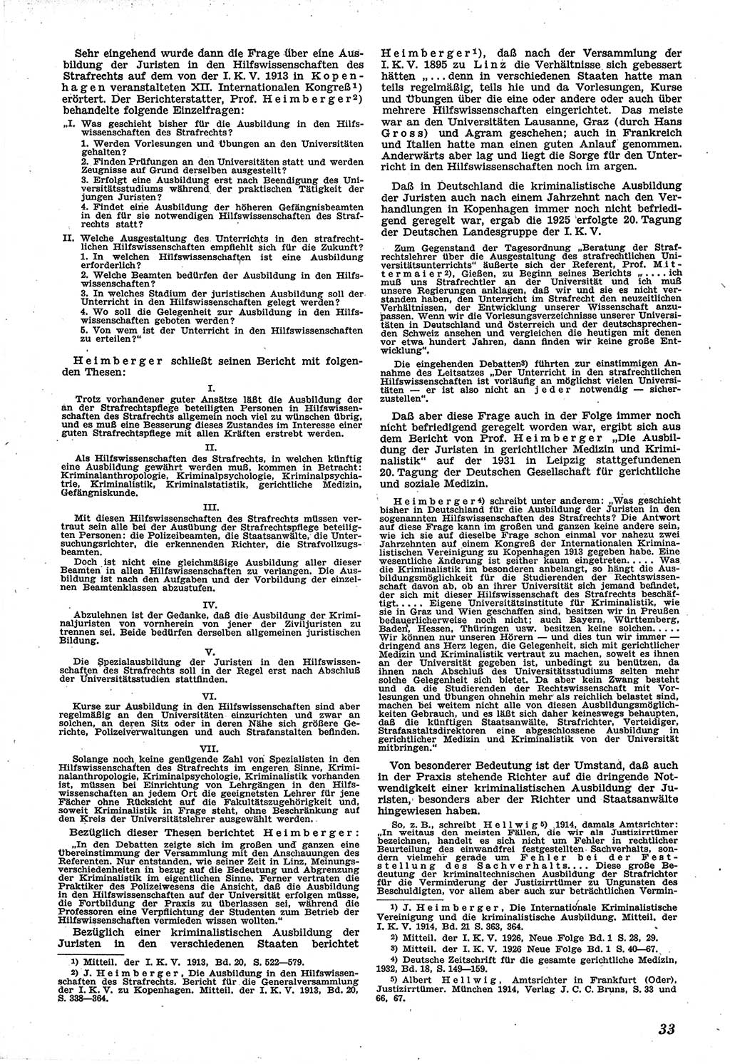 Neue Justiz (NJ), Zeitschrift für Recht und Rechtswissenschaft [Sowjetische Besatzungszone (SBZ) Deutschland], 1. Jahrgang 1947, Seite 33 (NJ SBZ Dtl. 1947, S. 33)