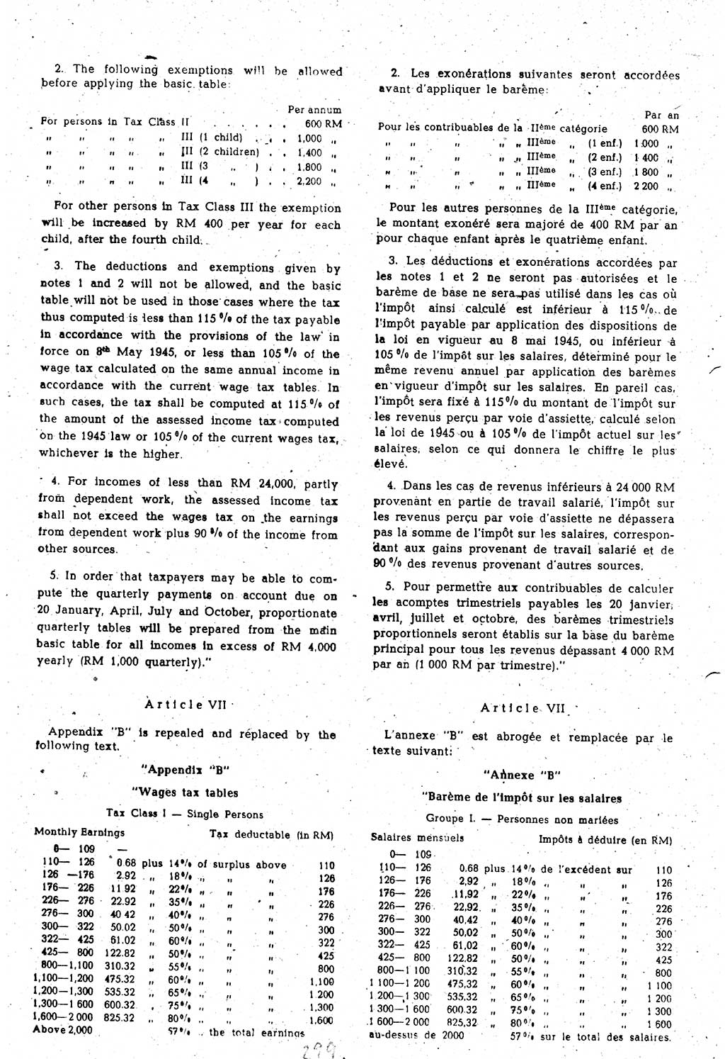 Amtsblatt des Kontrollrats (ABlKR) in Deutschland 1948, Seite 299/1 (ABlKR Dtl. 1948, S. 299/1)
