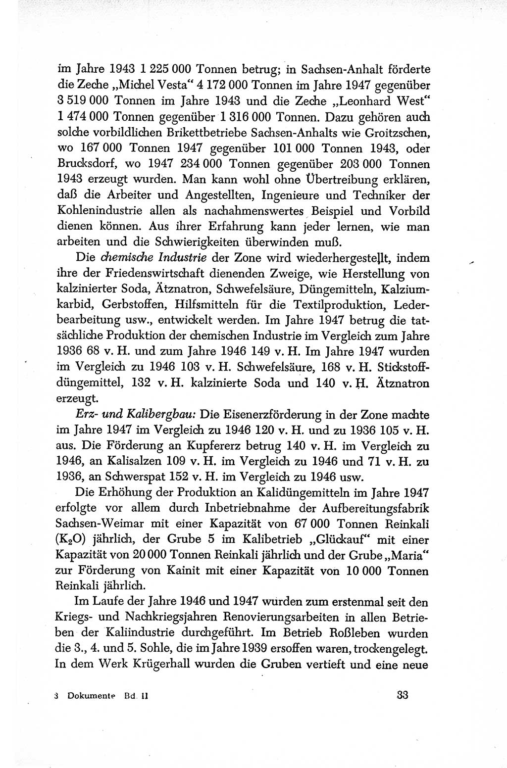 Dokumente der Sozialistischen Einheitspartei Deutschlands (SED) [Sowjetische Besatzungszone (SBZ) Deutschlands/Deutsche Demokratische Republik (DDR)] 1948-1950, Seite 33 (Dok. SED SBZ Dtl. DDR 1948-1950, S. 33)