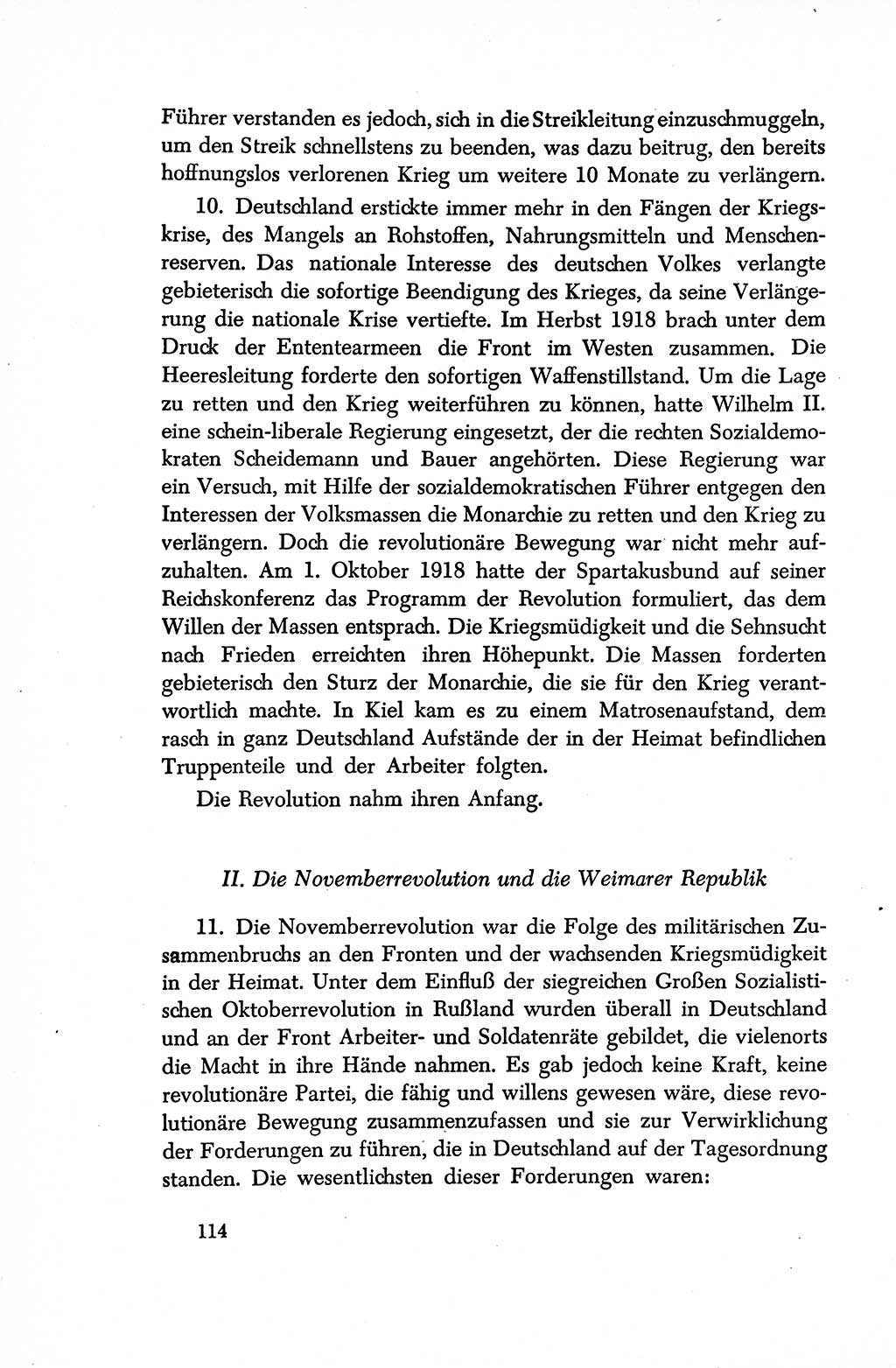 Dokumente der Sozialistischen Einheitspartei Deutschlands (SED) [Sowjetische Besatzungszone (SBZ) Deutschlands/Deutsche Demokratische Republik (DDR)] 1948-1950, Seite 114 (Dok. SED SBZ Dtl. DDR 1948-1950, S. 114)