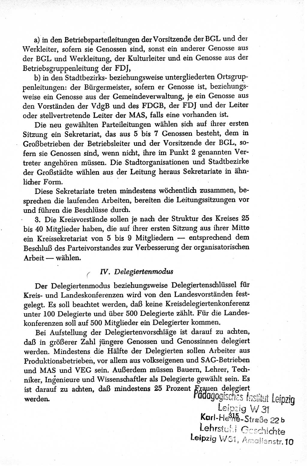 Dokumente der Sozialistischen Einheitspartei Deutschlands (SED) [Sowjetische Besatzungszone (SBZ) Deutschlands/Deutsche Demokratische Republik (DDR)] 1948-1950, Seite 315 (Dok. SED SBZ Dtl. DDR 1948-1950, S. 315)