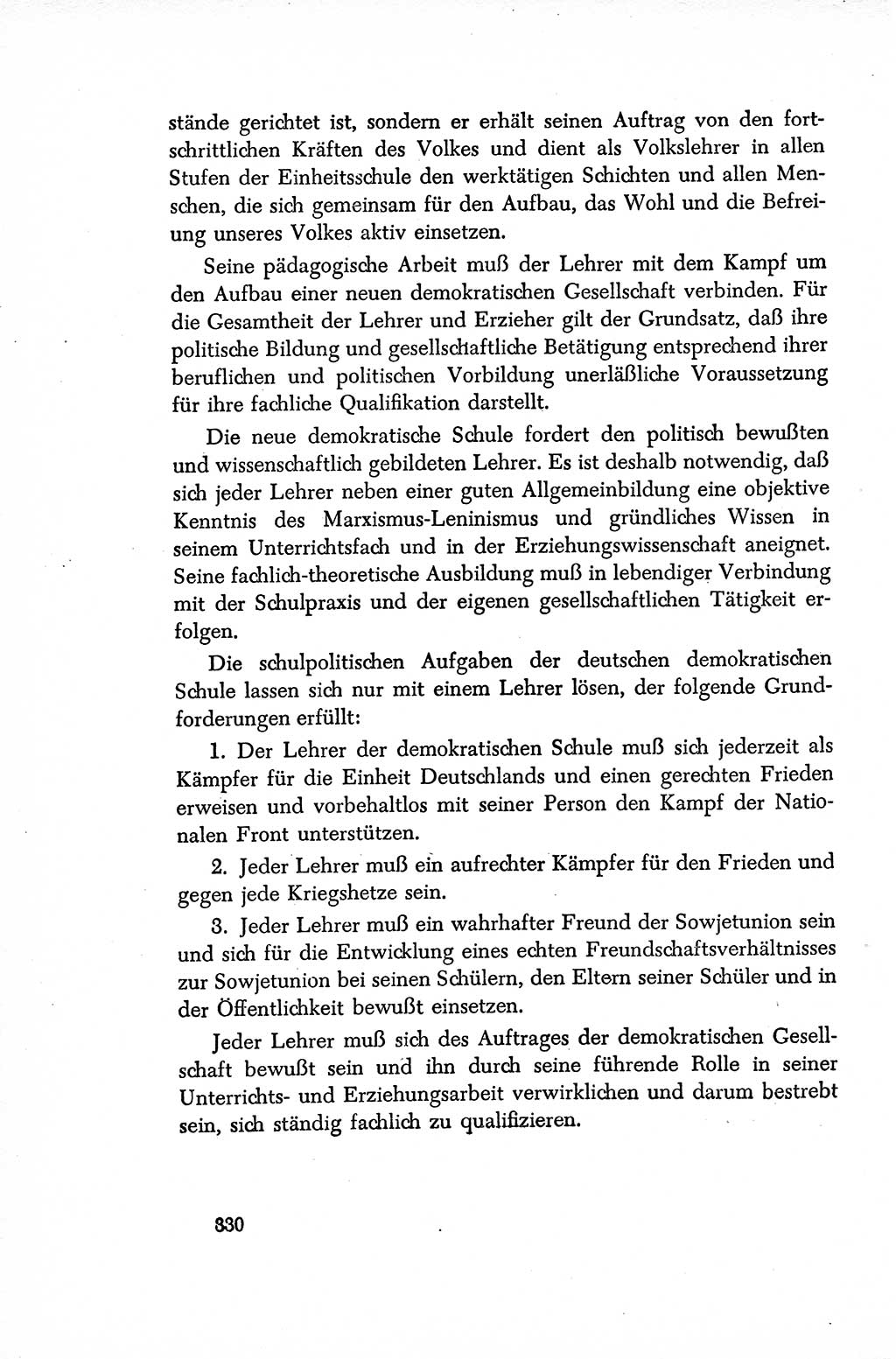 Dokumente der Sozialistischen Einheitspartei Deutschlands (SED) [Sowjetische Besatzungszone (SBZ) Deutschlands/Deutsche Demokratische Republik (DDR)] 1948-1950, Seite 330 (Dok. SED SBZ Dtl. DDR 1948-1950, S. 330)