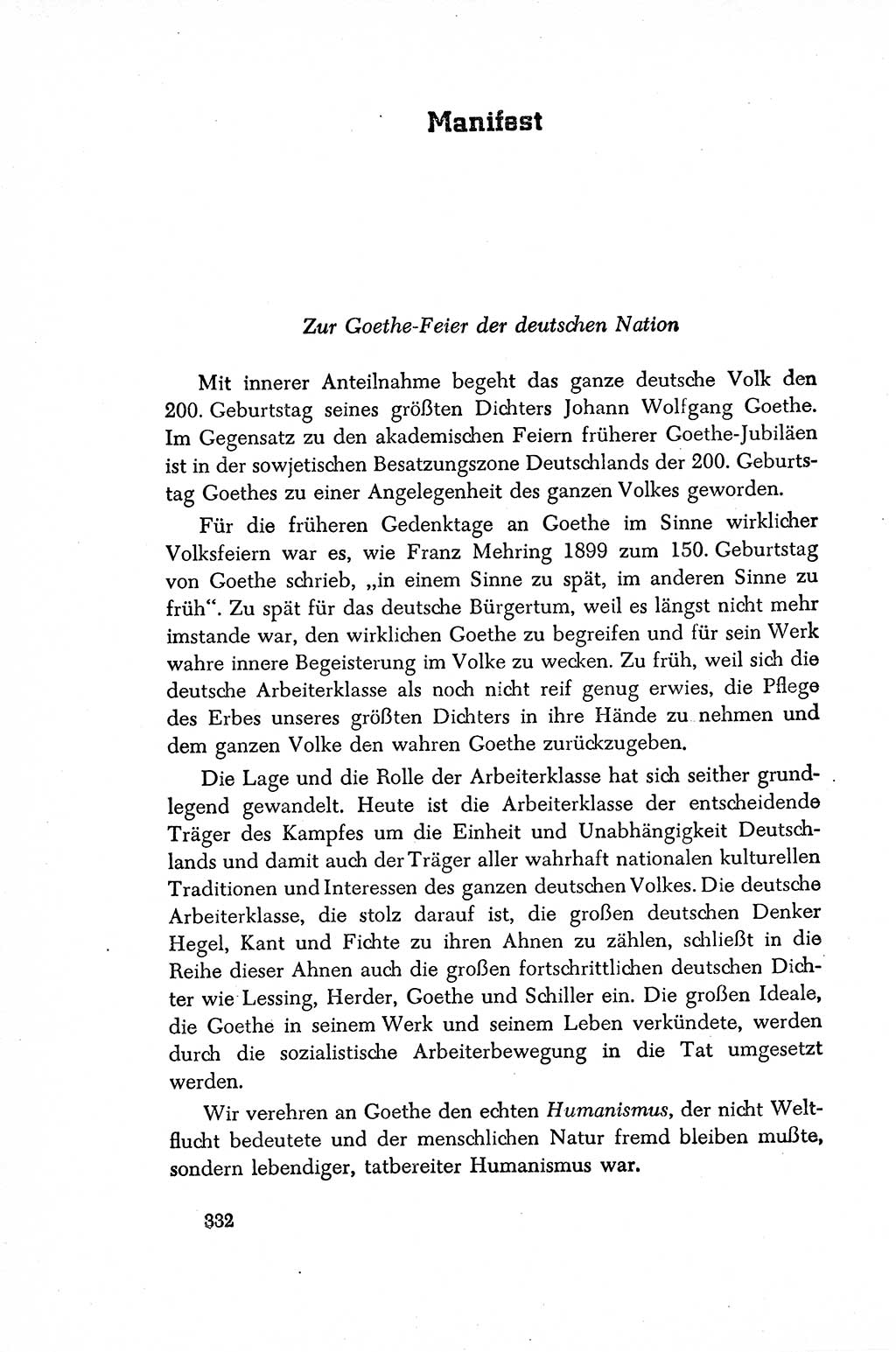 Dokumente der Sozialistischen Einheitspartei Deutschlands (SED) [Sowjetische Besatzungszone (SBZ) Deutschlands/Deutsche Demokratische Republik (DDR)] 1948-1950, Seite 332 (Dok. SED SBZ Dtl. DDR 1948-1950, S. 332)