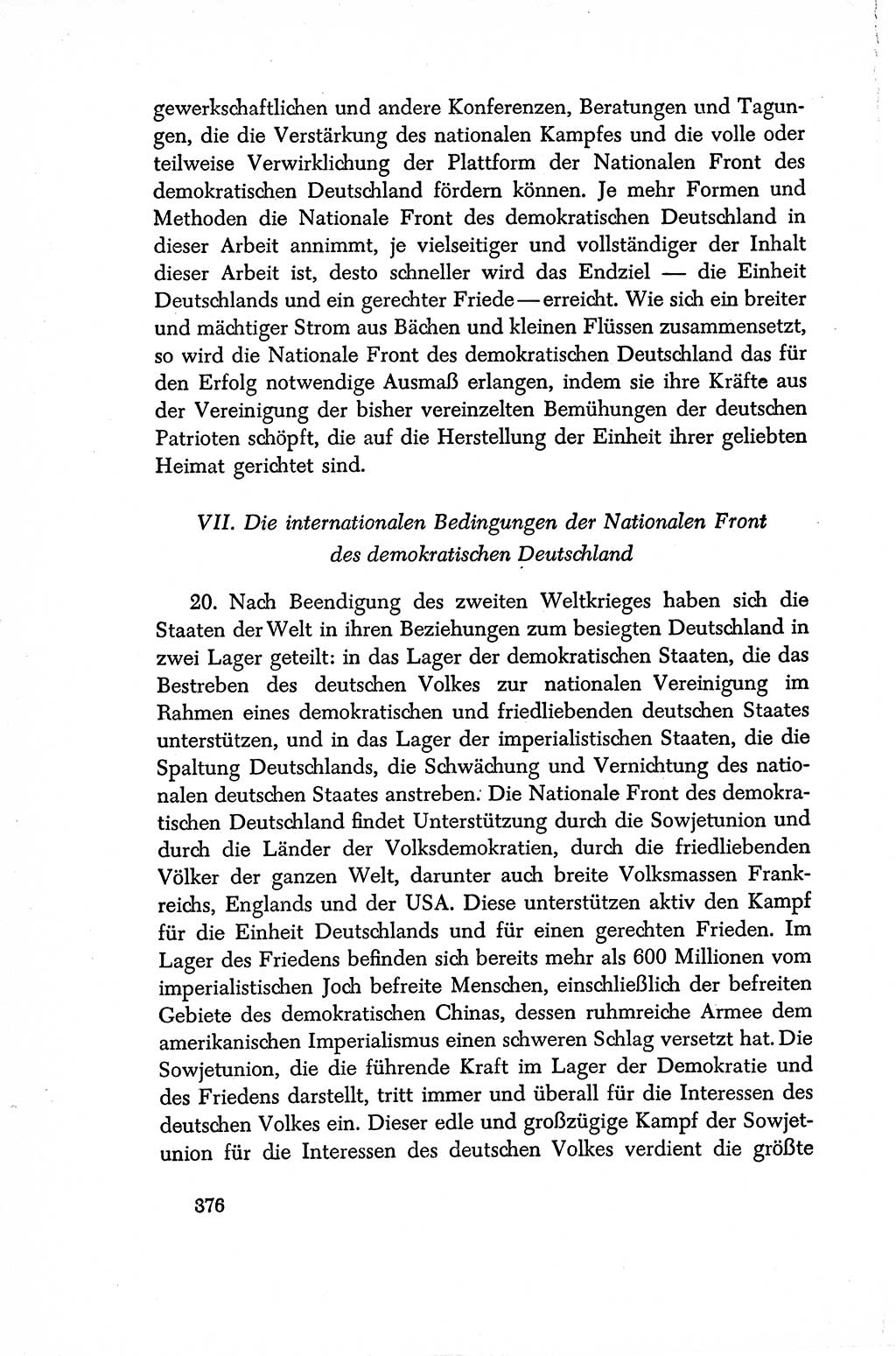 Dokumente der Sozialistischen Einheitspartei Deutschlands (SED) [Sowjetische Besatzungszone (SBZ) Deutschlands/Deutsche Demokratische Republik (DDR)] 1948-1950, Seite 376 (Dok. SED SBZ Dtl. DDR 1948-1950, S. 376)
