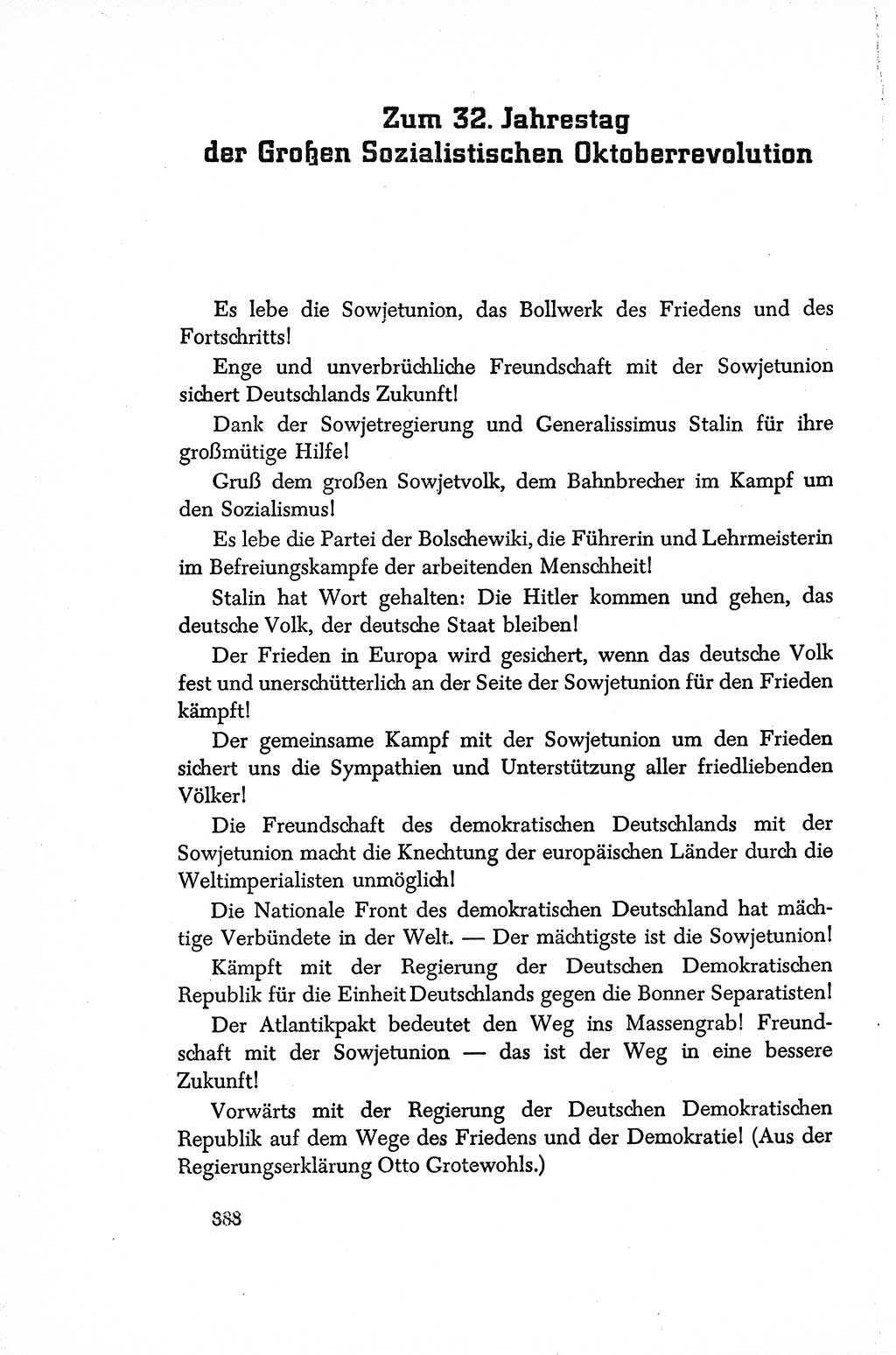 Dokumente der Sozialistischen Einheitspartei Deutschlands (SED) [Sowjetische Besatzungszone (SBZ) Deutschlands/Deutsche Demokratische Republik (DDR)] 1948-1950, Seite 388 (Dok. SED SBZ Dtl. DDR 1948-1950, S. 388)