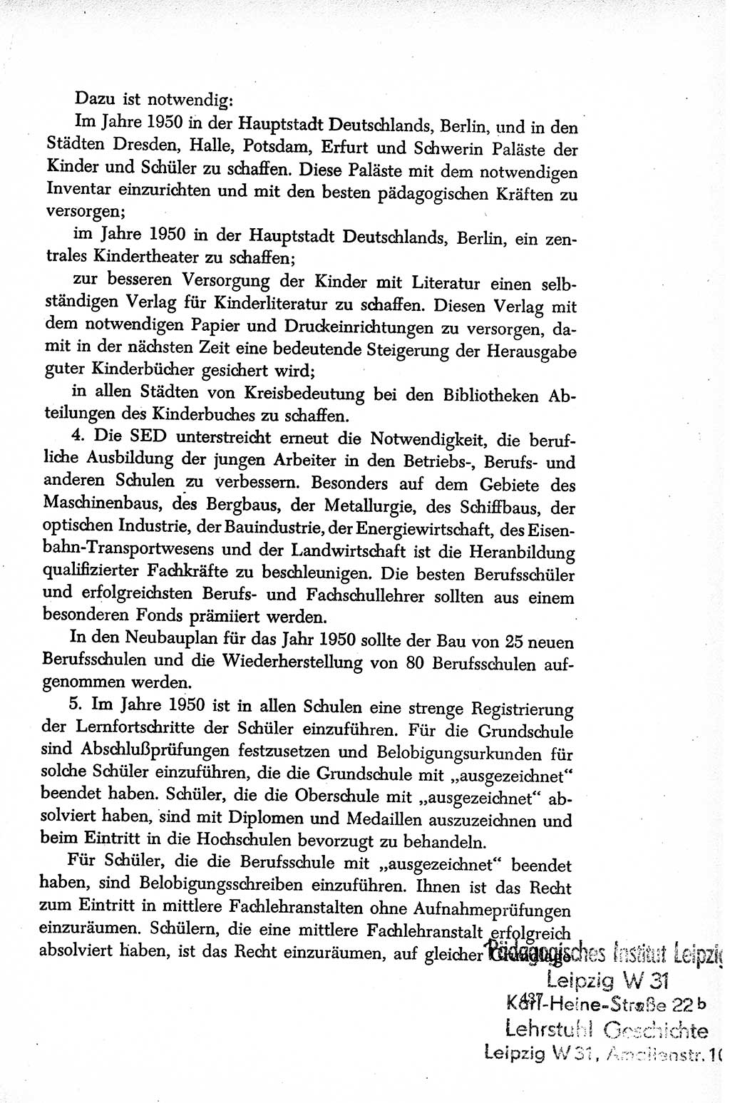 Dokumente der Sozialistischen Einheitspartei Deutschlands (SED) [Sowjetische Besatzungszone (SBZ) Deutschlands/Deutsche Demokratische Republik (DDR)] 1948-1950, Seite 437 (Dok. SED SBZ Dtl. DDR 1948-1950, S. 437)