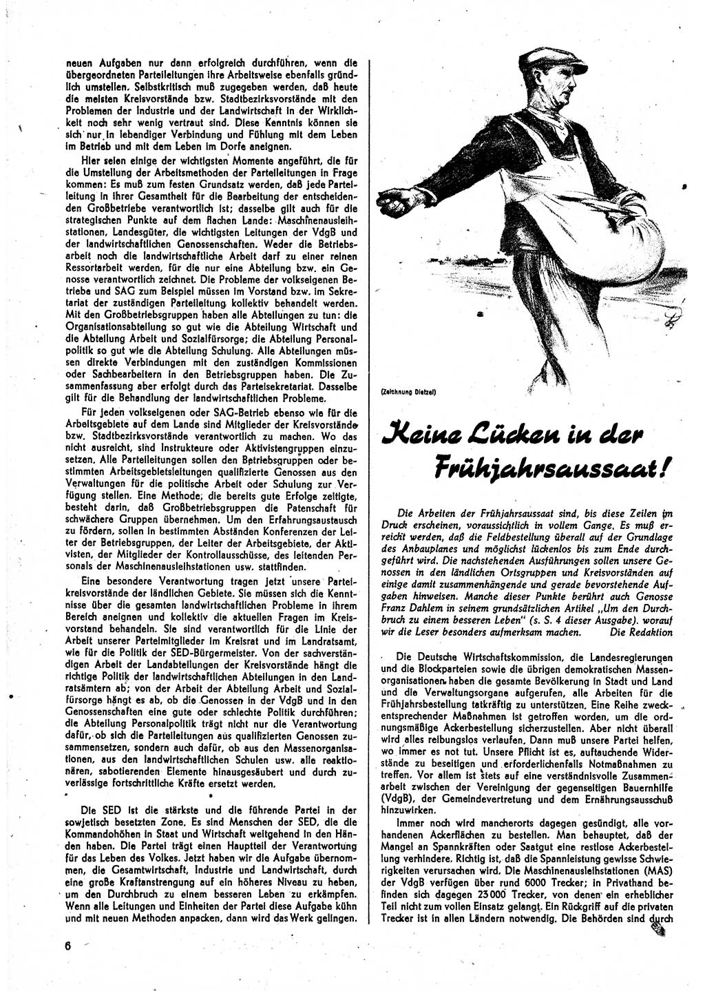 Neuer Weg (NW), Monatsschrift für aktuelle Fragen der Arbeiterbewegung [Parteivorstand (PV) Sozialistische Einheitspartei Deutschlands (SED)] 3. Jahrgang [Sowjetische Besatzungszone (SBZ) Deutschlands] 1948, Heft 3/6 (NW PV SED SBZ Dtl. 1948, H. 3/6)