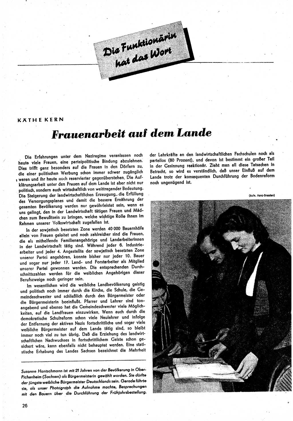 Neuer Weg (NW), Monatsschrift für aktuelle Fragen der Arbeiterbewegung [Parteivorstand (PV) Sozialistische Einheitspartei Deutschlands (SED)] 3. Jahrgang [Sowjetische Besatzungszone (SBZ) Deutschlands] 1948, Heft 4/26 (NW PV SED SBZ Dtl. 1948, H. 4/26)