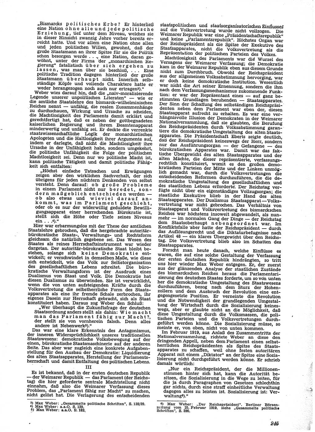 Neue Justiz (NJ), Zeitschrift für Recht und Rechtswissenschaft [Sowjetische Besatzungszone (SBZ) Deutschland], 2. Jahrgang 1948, Seite 245 (NJ SBZ Dtl. 1948, S. 245)