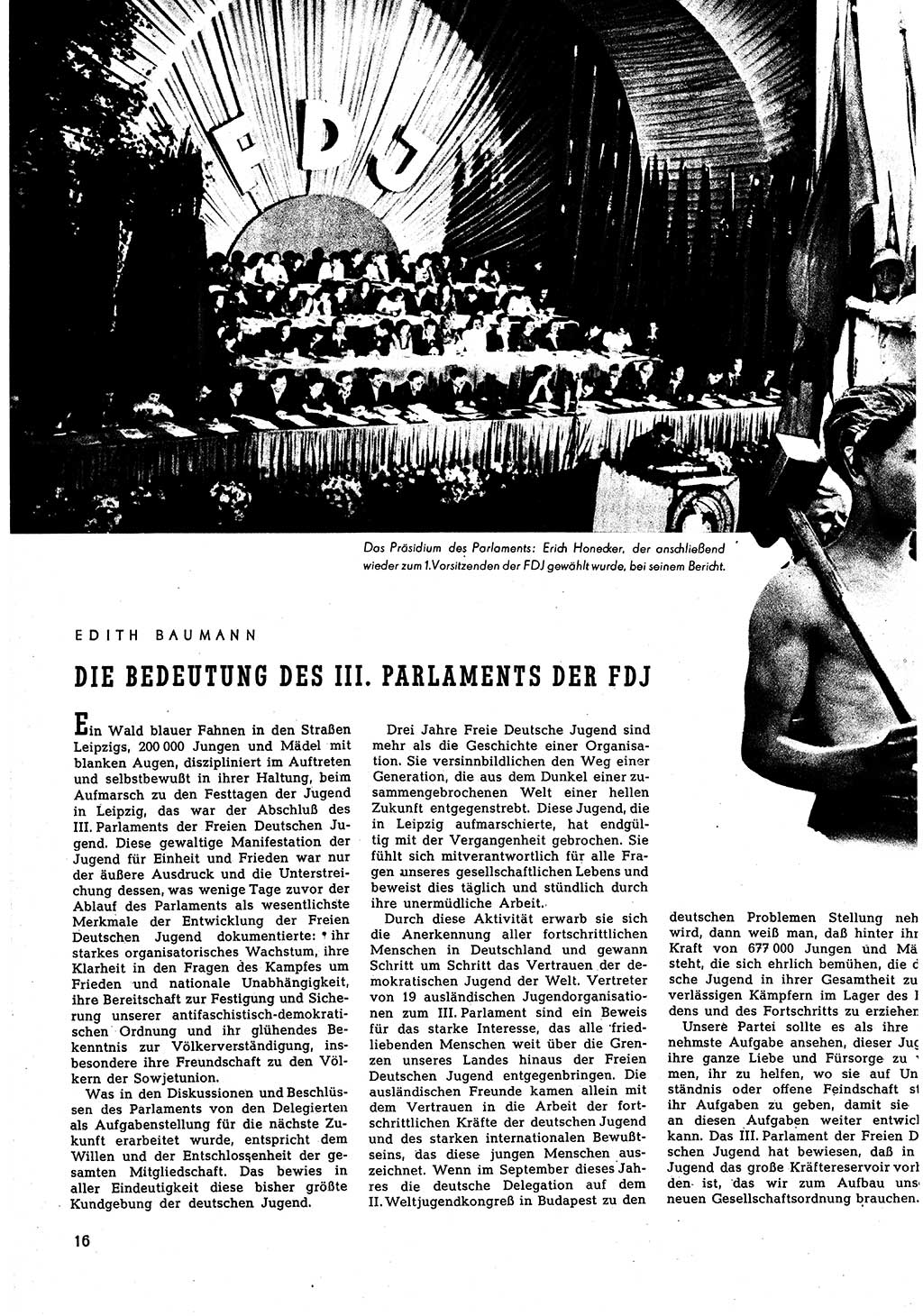 Neuer Weg (NW), Monatsschrift für aktuelle Fragen der Arbeiterbewegung [Parteivorstand (PV) Sozialistische Einheitspartei Deutschlands (SED)], 4. Jahrgang [Sowjetische Besatzungszone (SBZ) Deutschlands, Deutsche Demokratische Republik (DDR)] 1949, Heft 7/16 (NW PV SED SBZ Dtl. DDR 1949, H. 7/16)