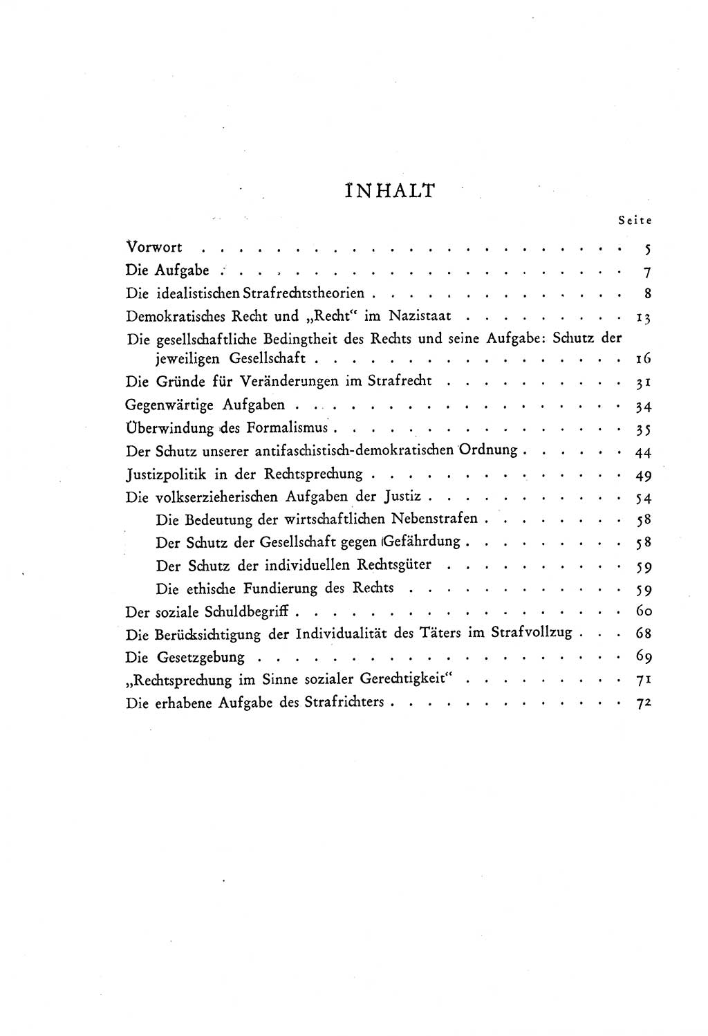 Probleme eines demokratischen Strafrechts [Sowjetische Besatzungszone (SBZ) Deutschlands] 1949, Seite 74 (Probl. Strafr. SBZ Dtl. 1949, S. 74)