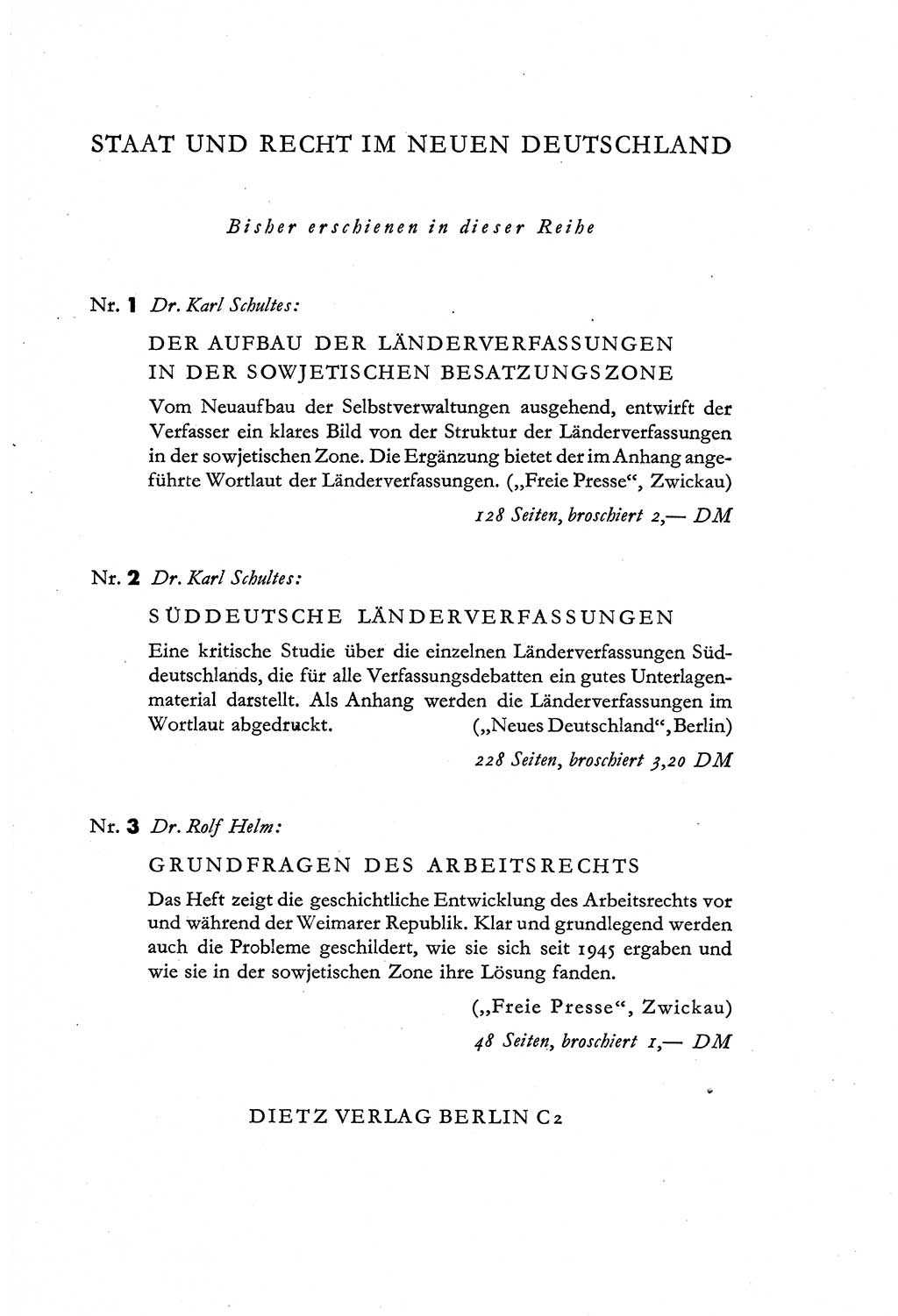Probleme eines demokratischen Strafrechts [Sowjetische Besatzungszone (SBZ) Deutschlands] 1949, Seite 75 (Probl. Strafr. SBZ Dtl. 1949, S. 75)