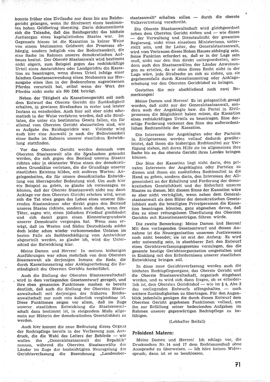 Provisorische Volkskammer (VK) der Deutschen Demokratischen Republik (DDR) 1949-1950, Dokument 83 (Prov. VK DDR 1949-1950, Dok. 83)