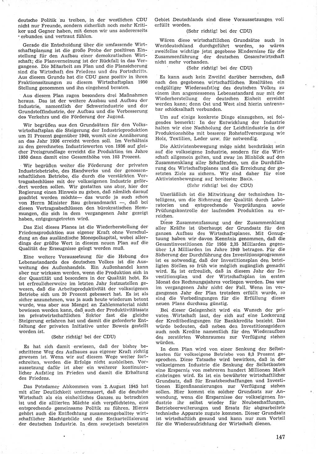 Provisorische Volkskammer (VK) der Deutschen Demokratischen Republik (DDR) 1949-1950, Dokument 159 (Prov. VK DDR 1949-1950, Dok. 159)
