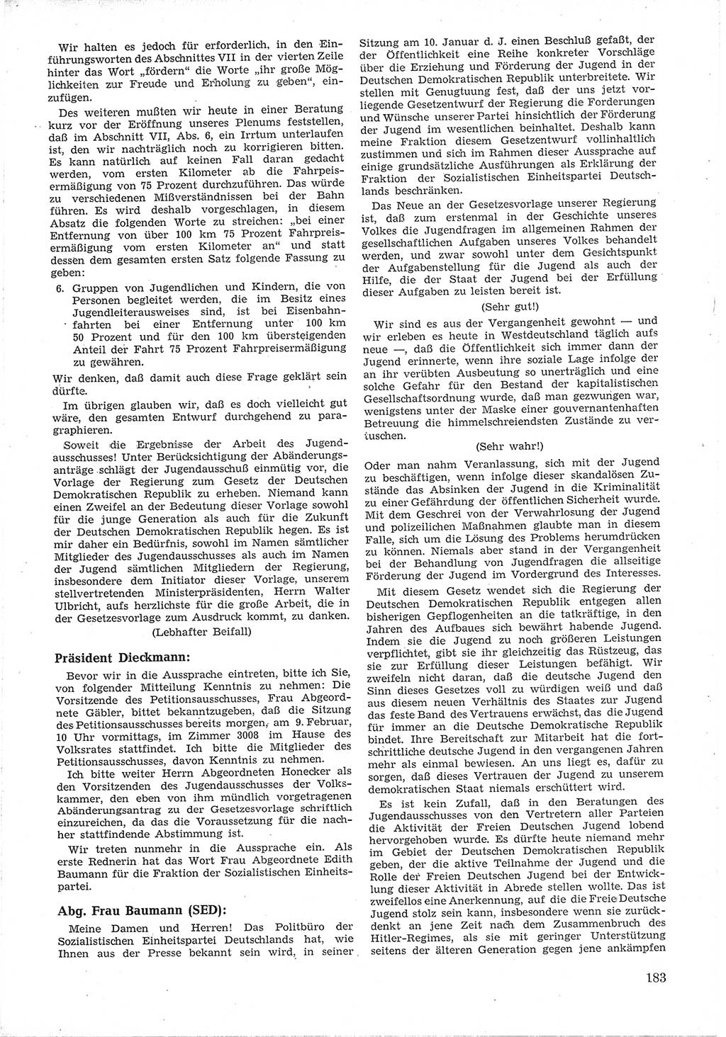 Provisorische Volkskammer (VK) der Deutschen Demokratischen Republik (DDR) 1949-1950, Dokument 195 (Prov. VK DDR 1949-1950, Dok. 195)