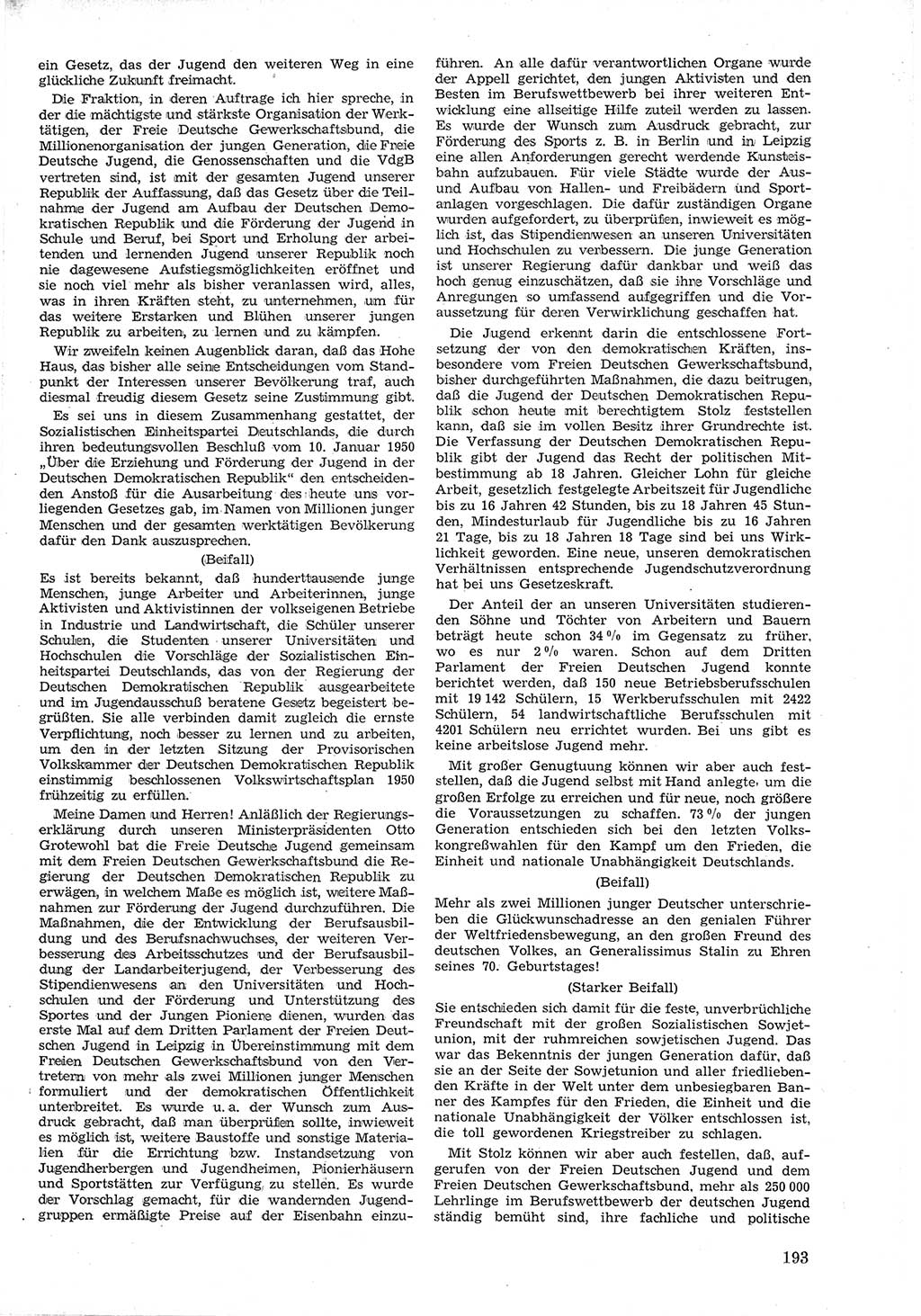 Provisorische Volkskammer (VK) der Deutschen Demokratischen Republik (DDR) 1949-1950, Dokument 205 (Prov. VK DDR 1949-1950, Dok. 205)